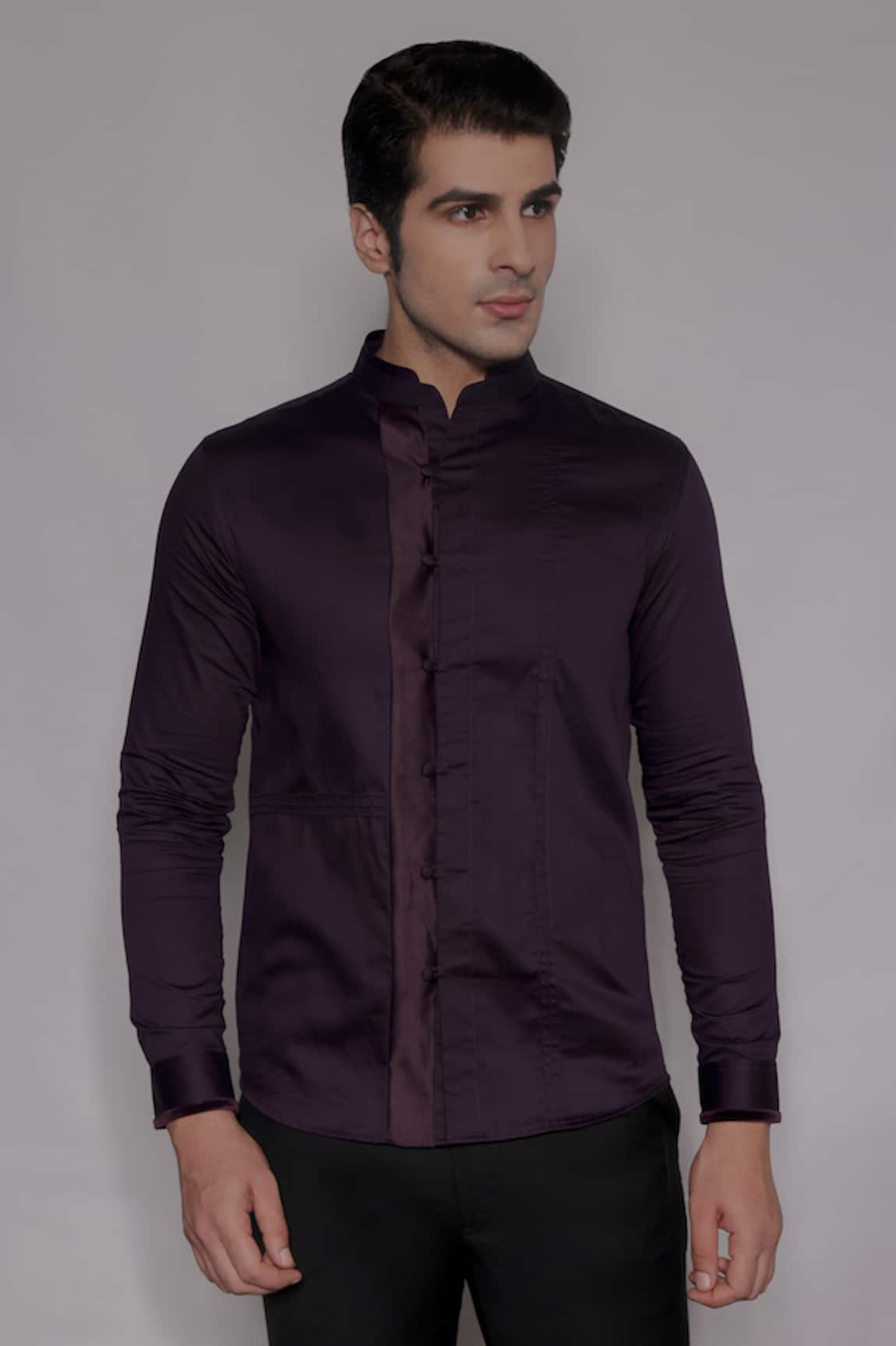 Lacquer Embassy Montclair Pintuck Shirt 
