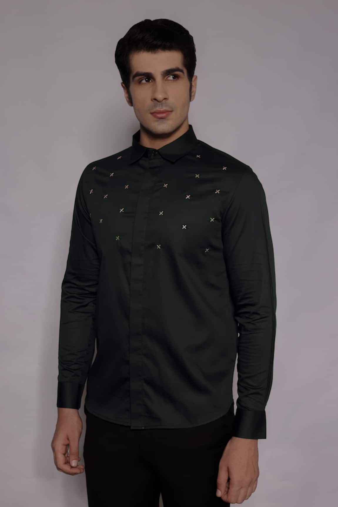 Lacquer Embassy Winborne Zari Work Shirt 