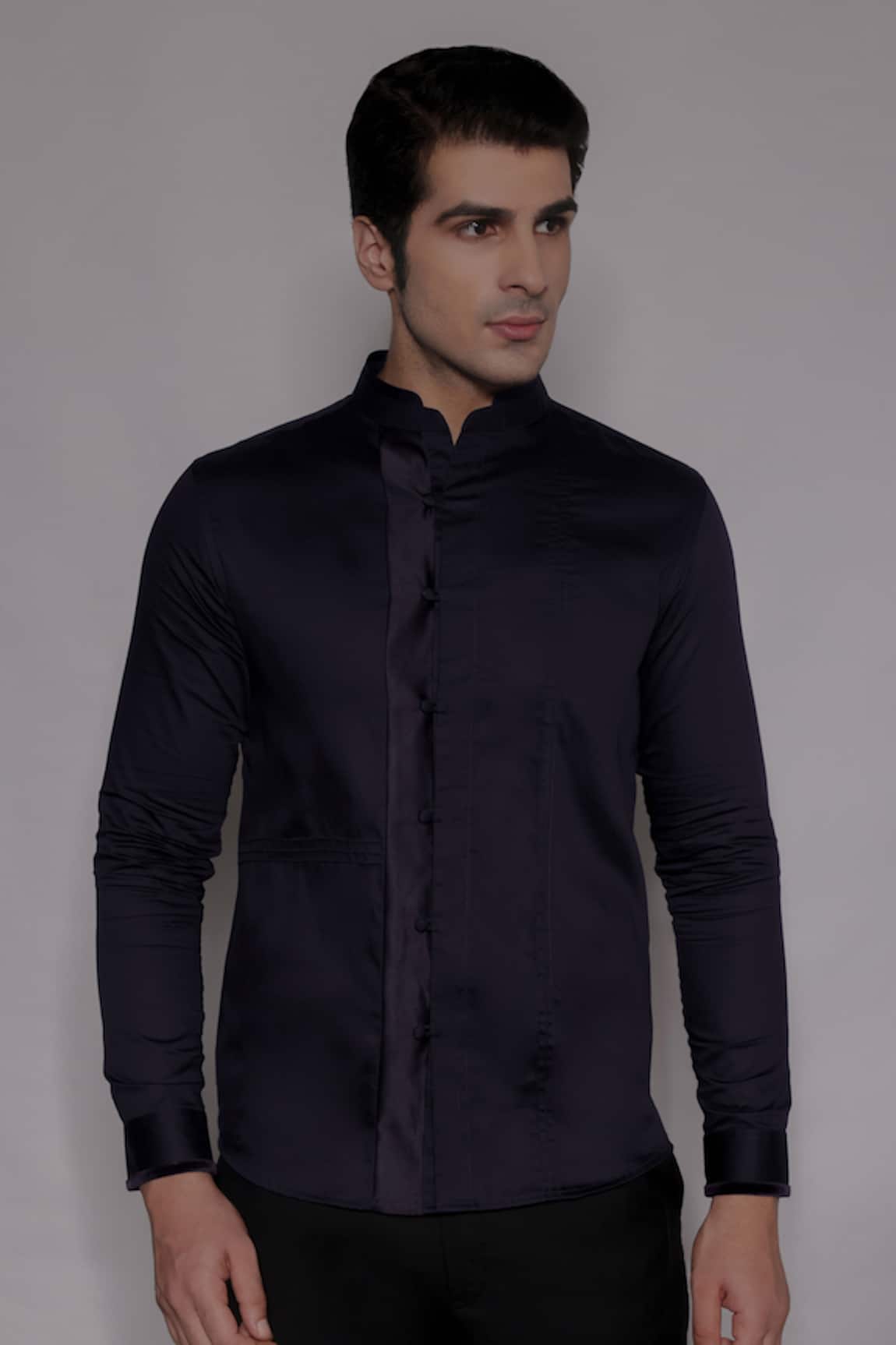 Lacquer Embassy Westerdale Cotton Satin Shirt 