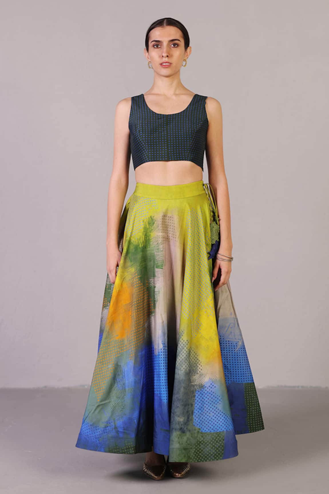Clos Swasha Pattern Lehenga With Top 