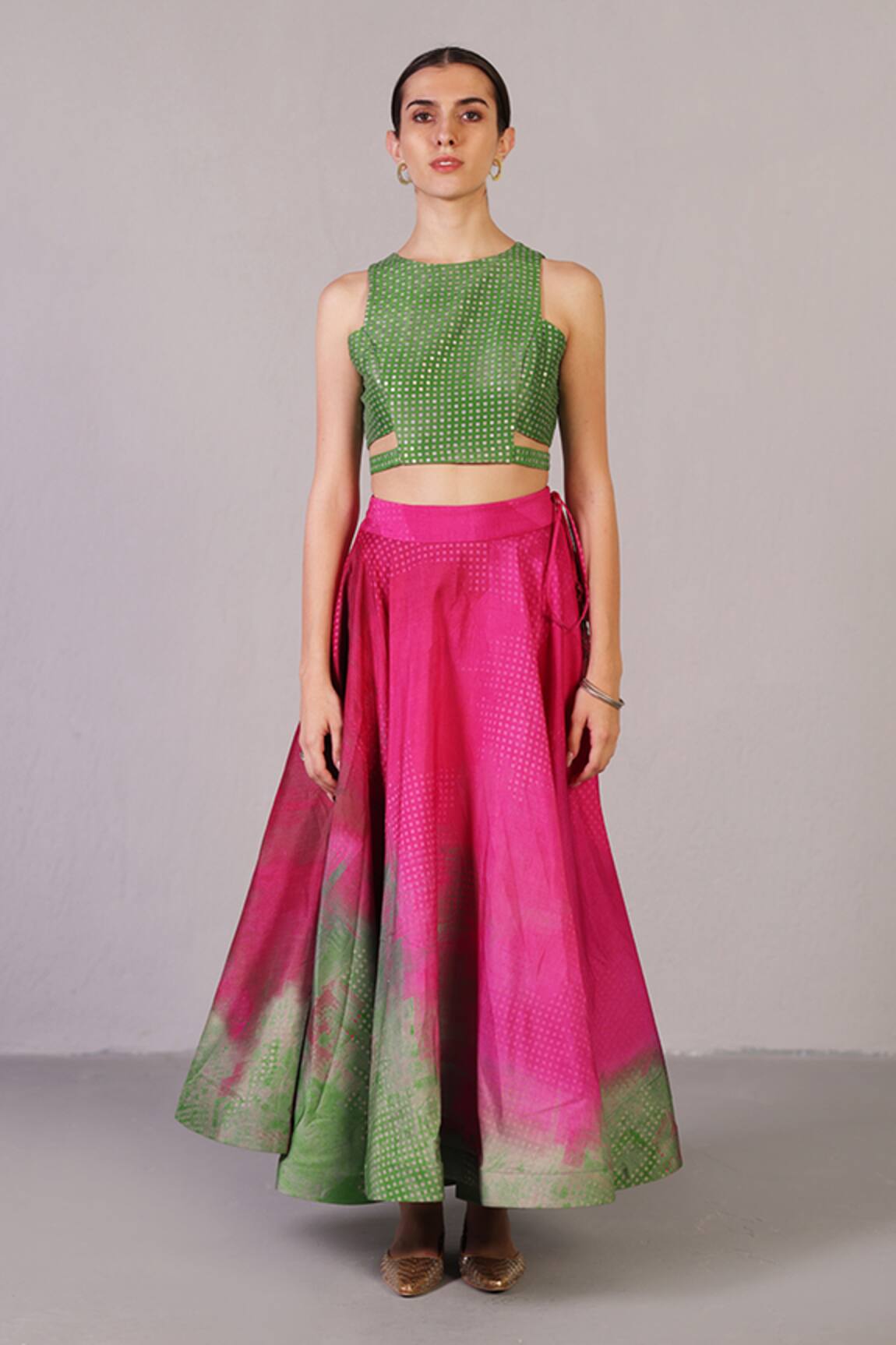 Clos Swasha Pattern Lehenga Set 