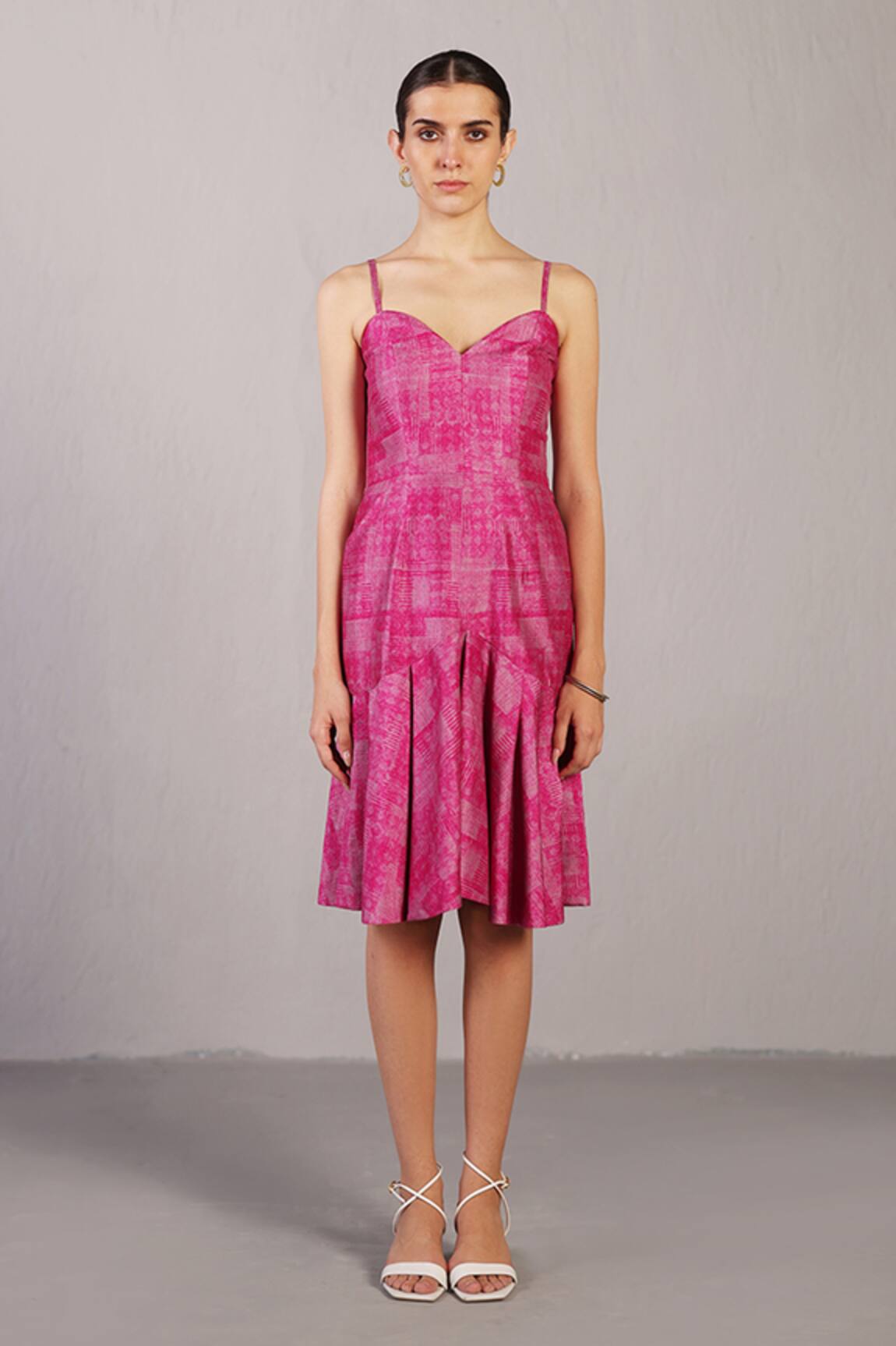 Clos Matrix Magenta Dress 