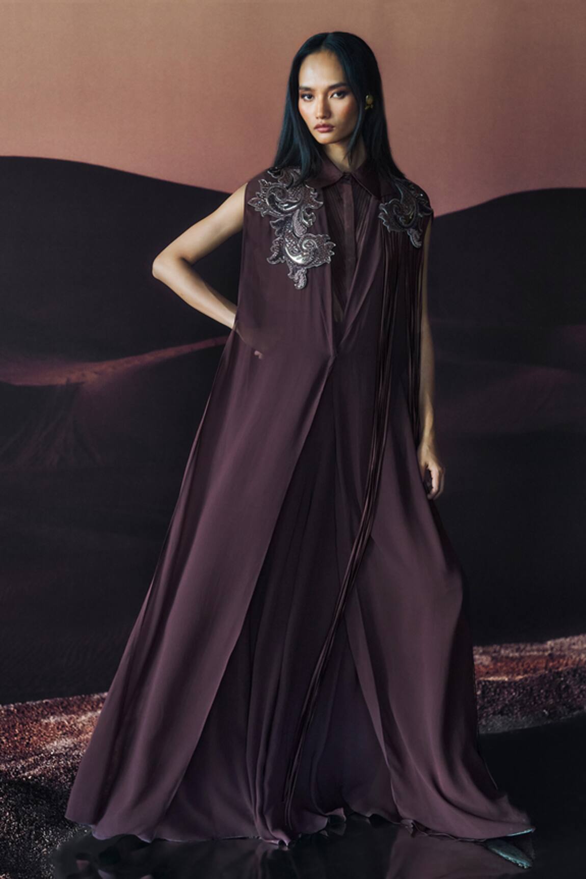 Pankaj & Nidhi Araquis Moonlit Grace Shirt 