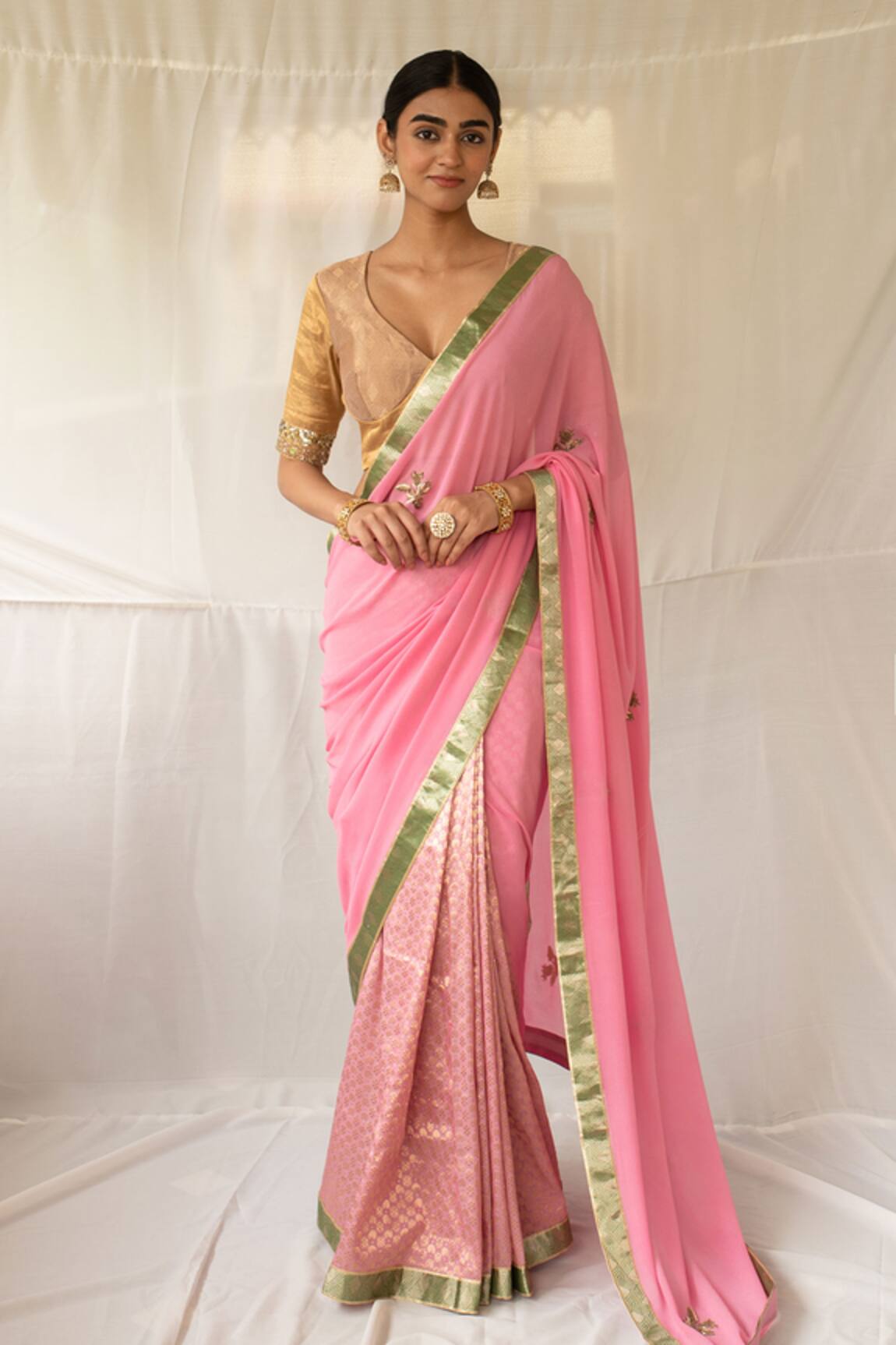 Priyanka Raajiv Vatsala Saree With Running Blouse Piece 
