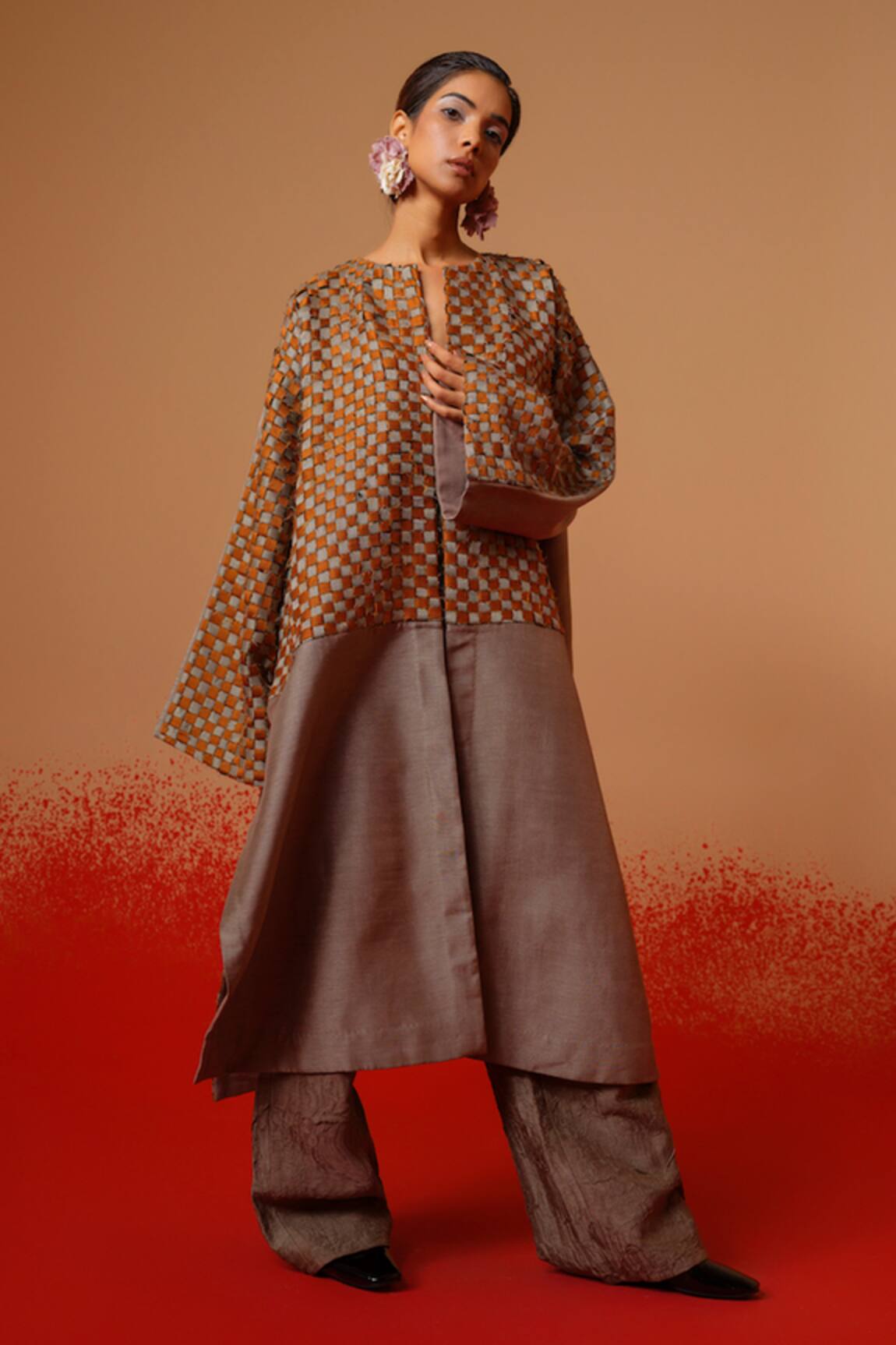 Stoique Petal Mysore Silk Pant 
