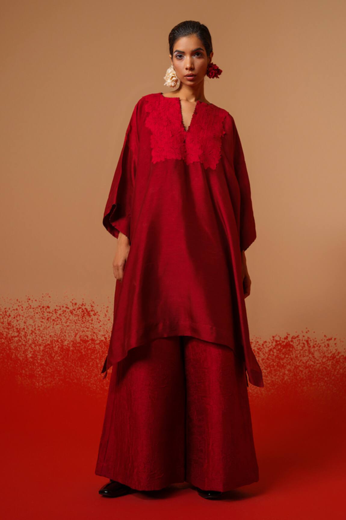 Stoique Beam Mysore Silk Tunic 