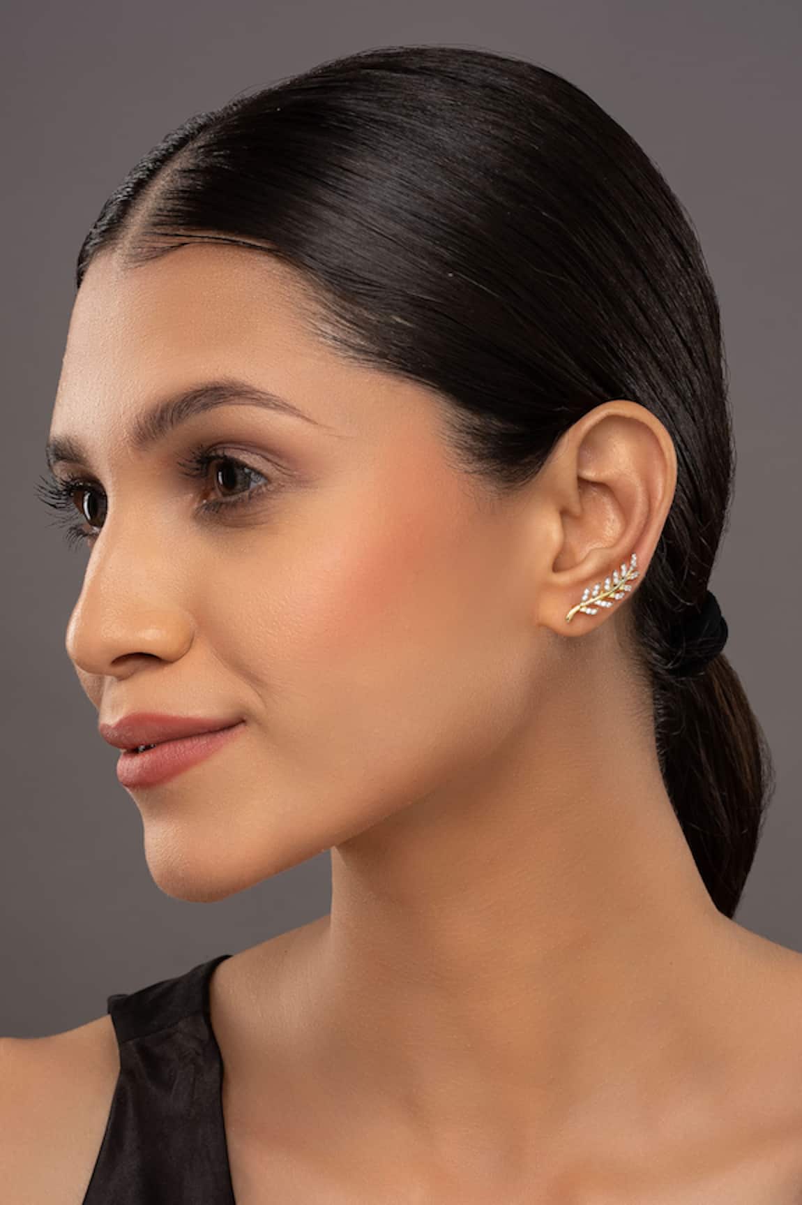 Sica Jewellery 925 Silver Leaf Earcuffs