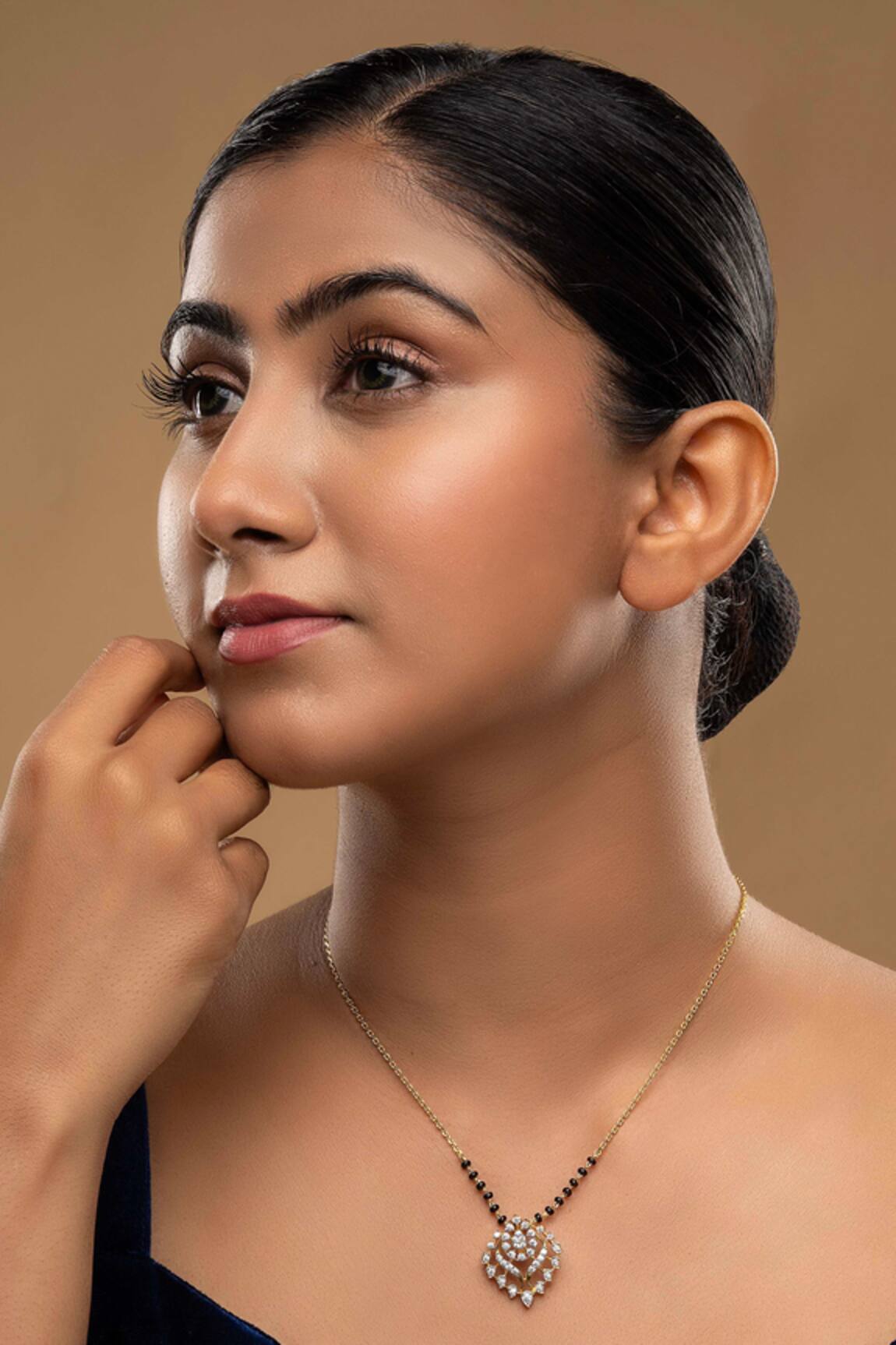 Sica Jewellery 925 Silver Tulip Mangalsutra 