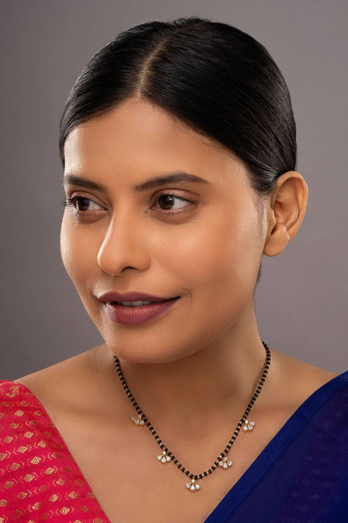 Sica Jewellery 925 Silver Marquise Mangalsutra 