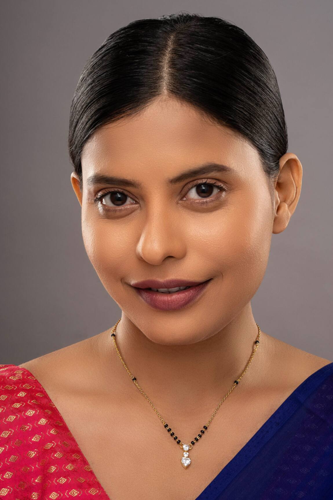 Sica Jewellery 925 Silver 3 Tier Heart Mangalsutra 