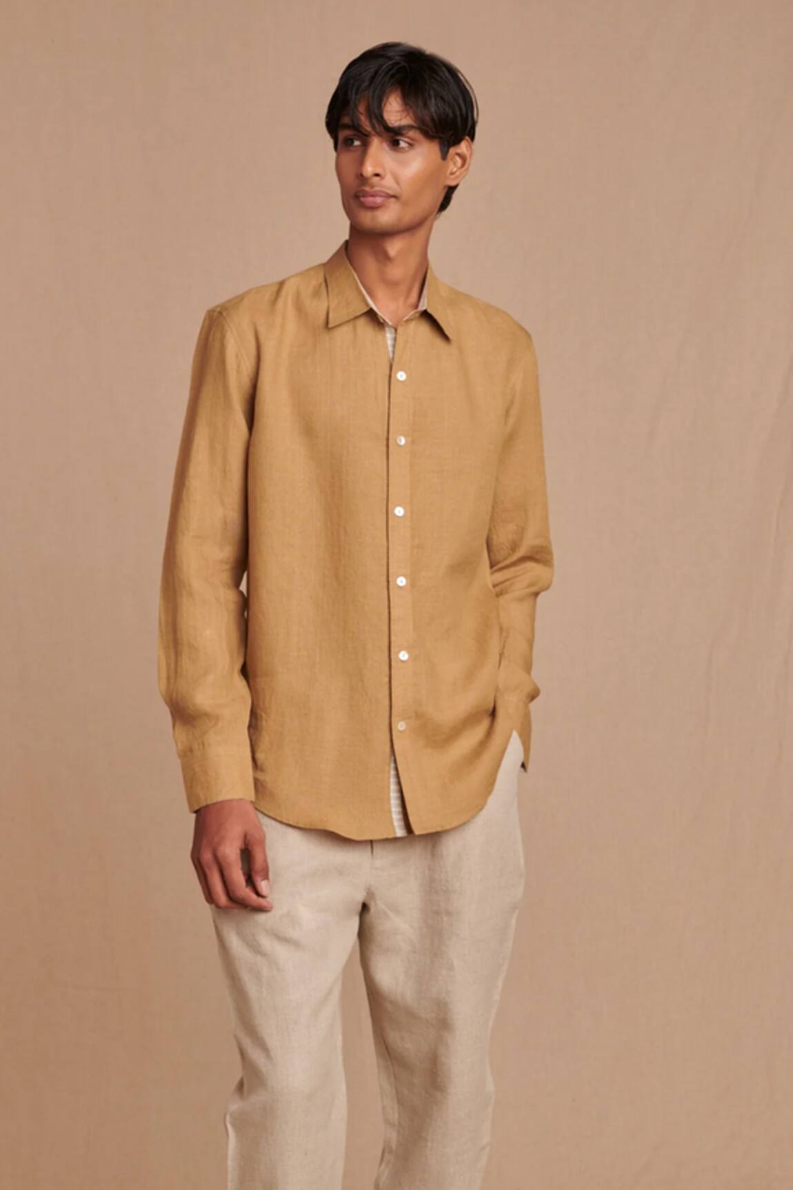 Saphed Husk Linen Shirt