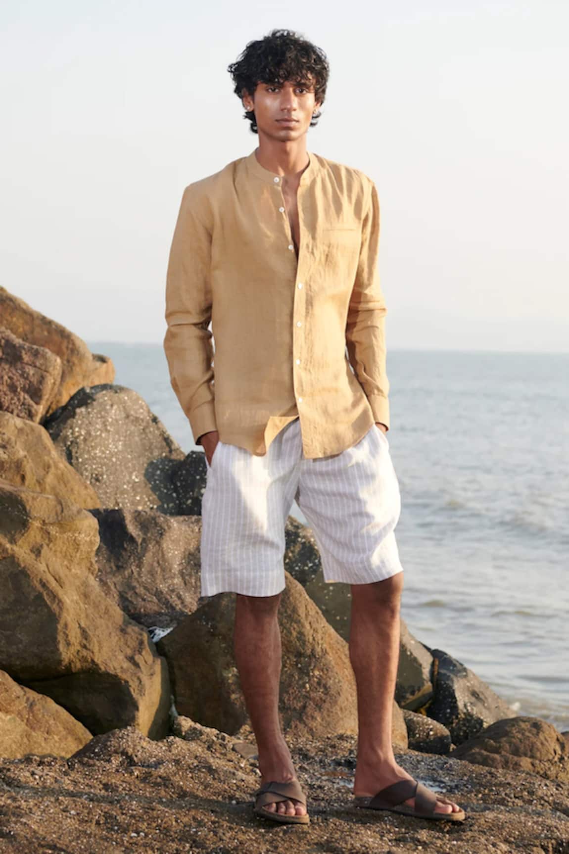 Saphed Husk Linen Shirt