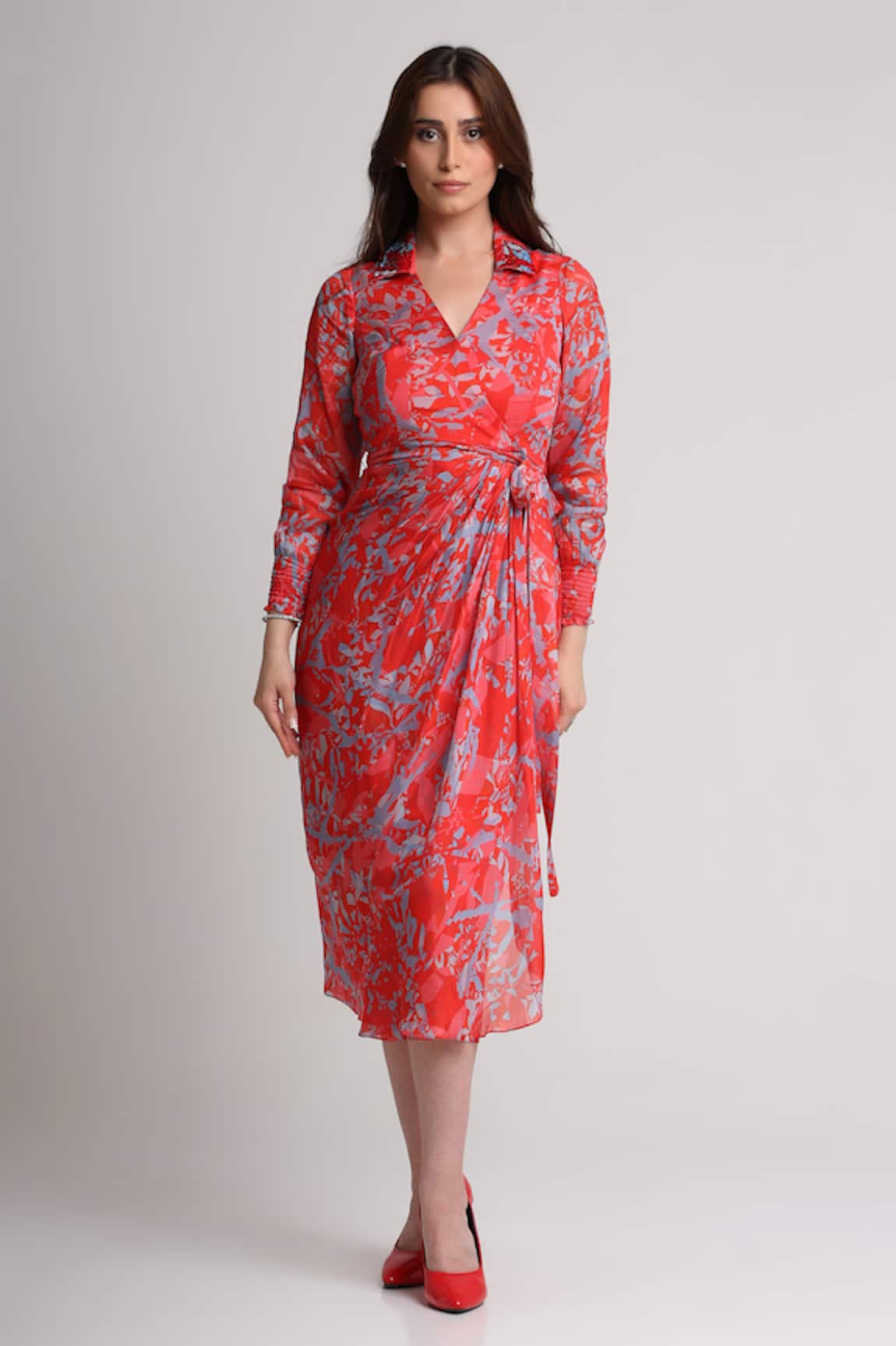 Koswi Floral Print Dress