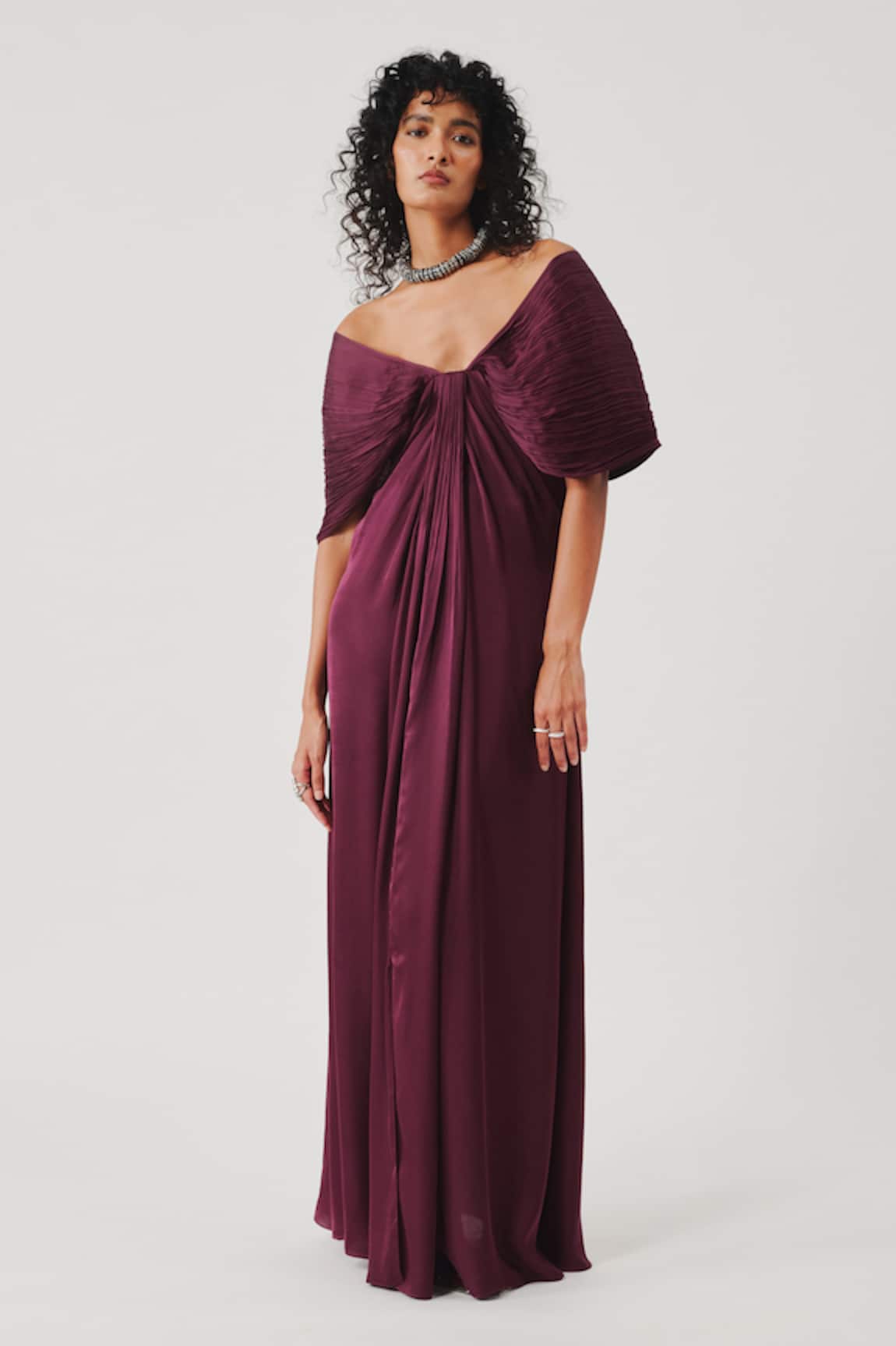 Aroka Berry Bow Dress 