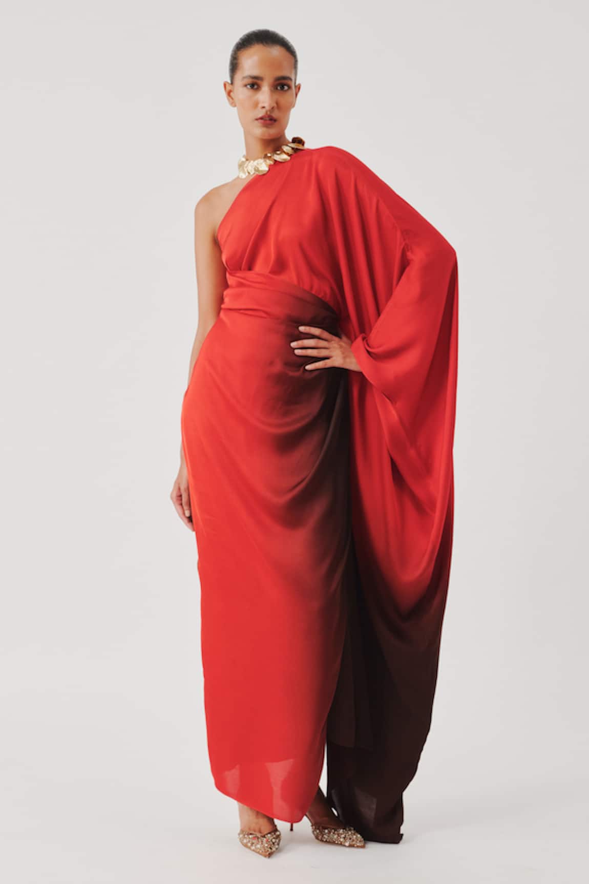 Aroka Ombre Effect Kaftan 