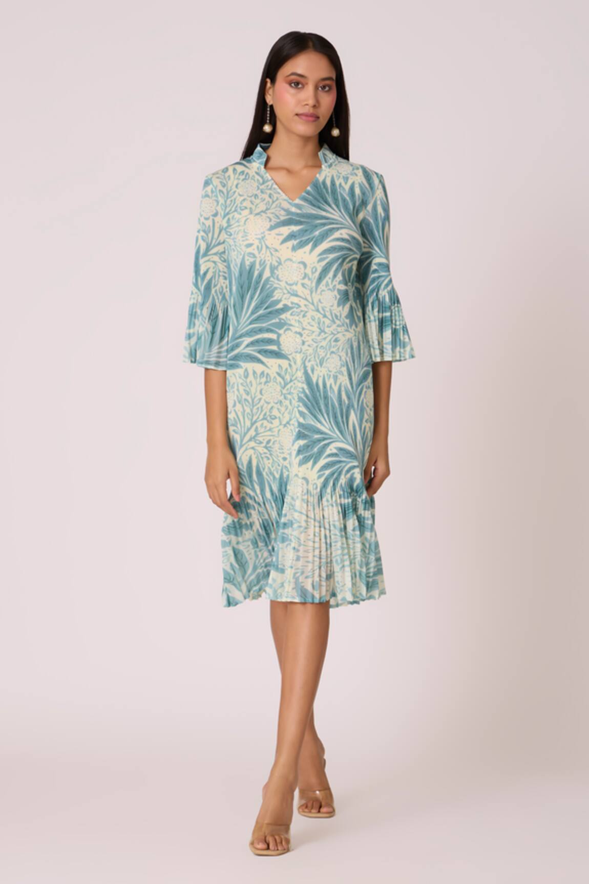 Scarlet Sage Reene Print Dress 