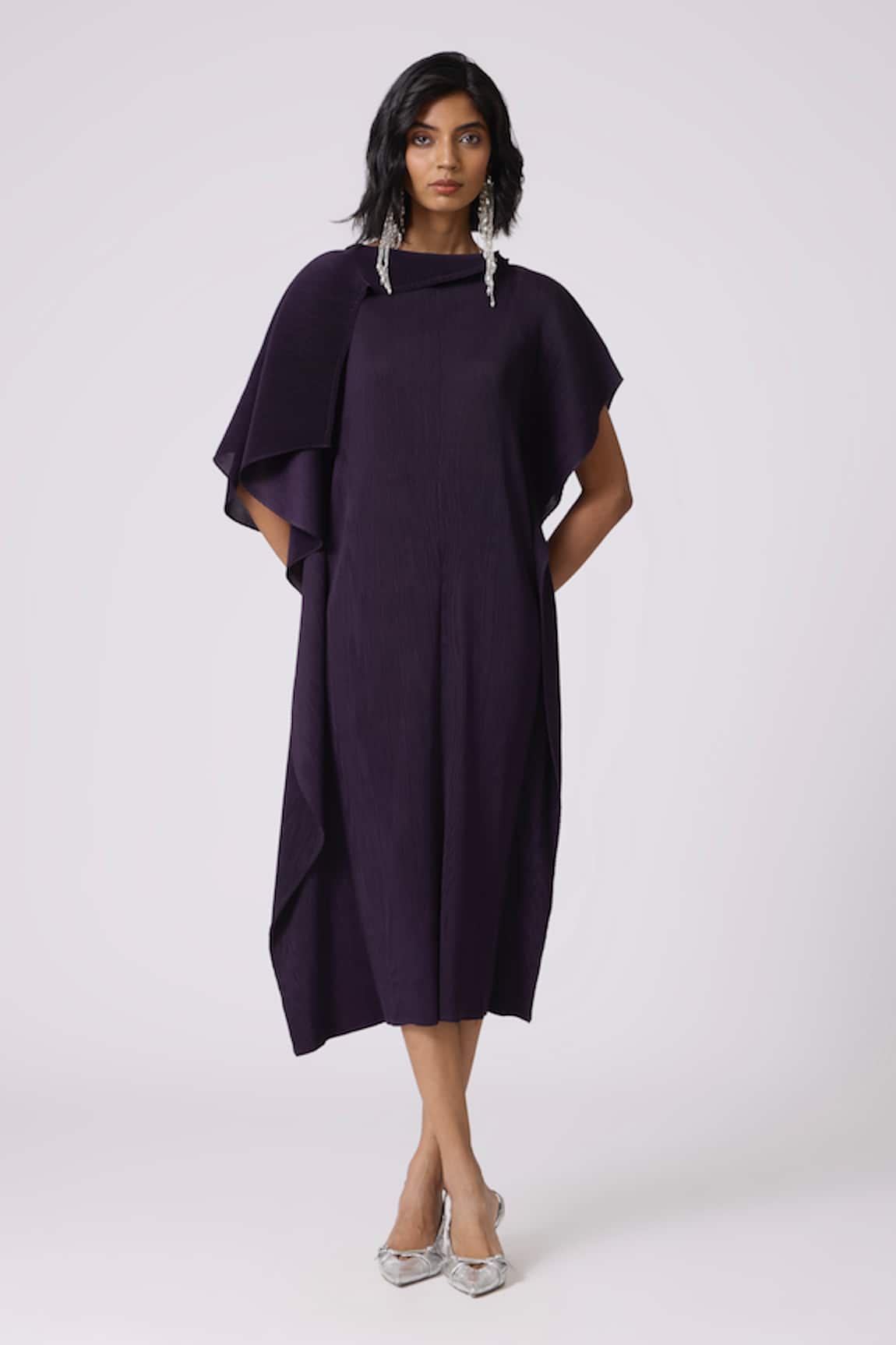Scarlet Sage Lorna Asymmetric Dress 