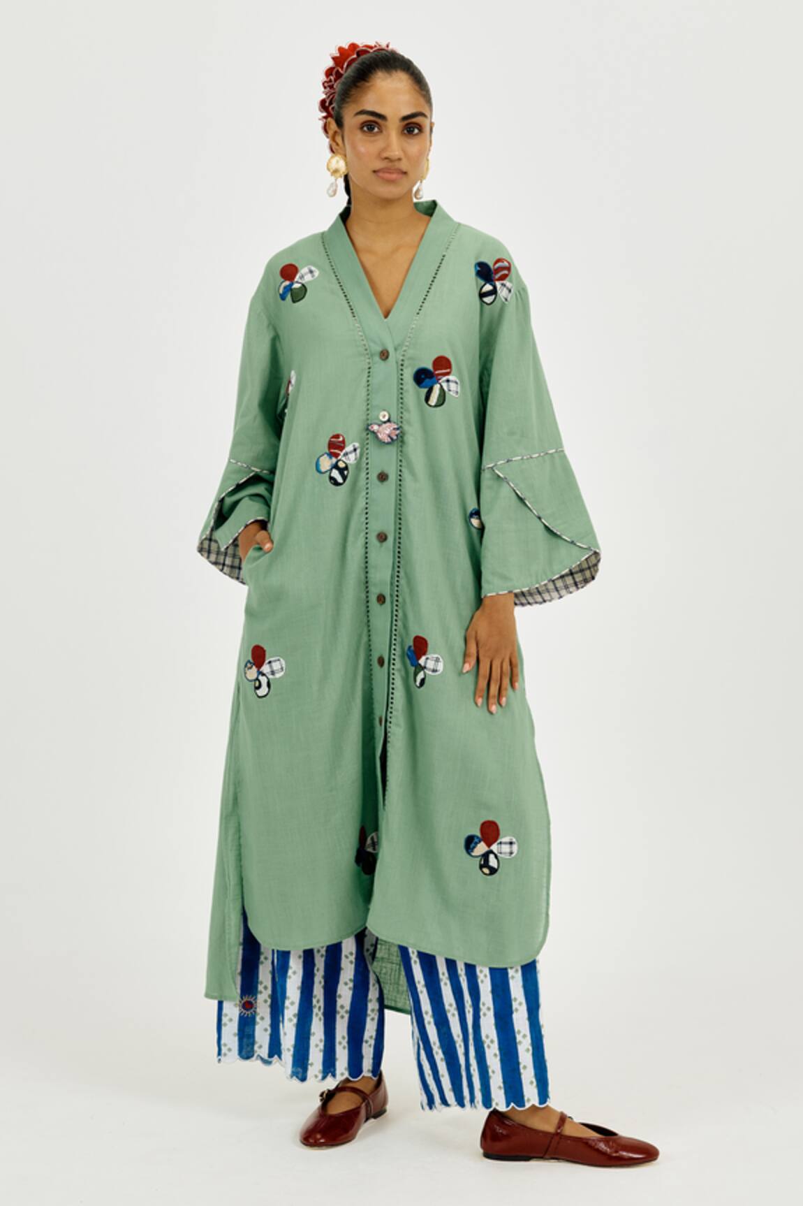Jodi Emi Bird Charm Long Tunic 