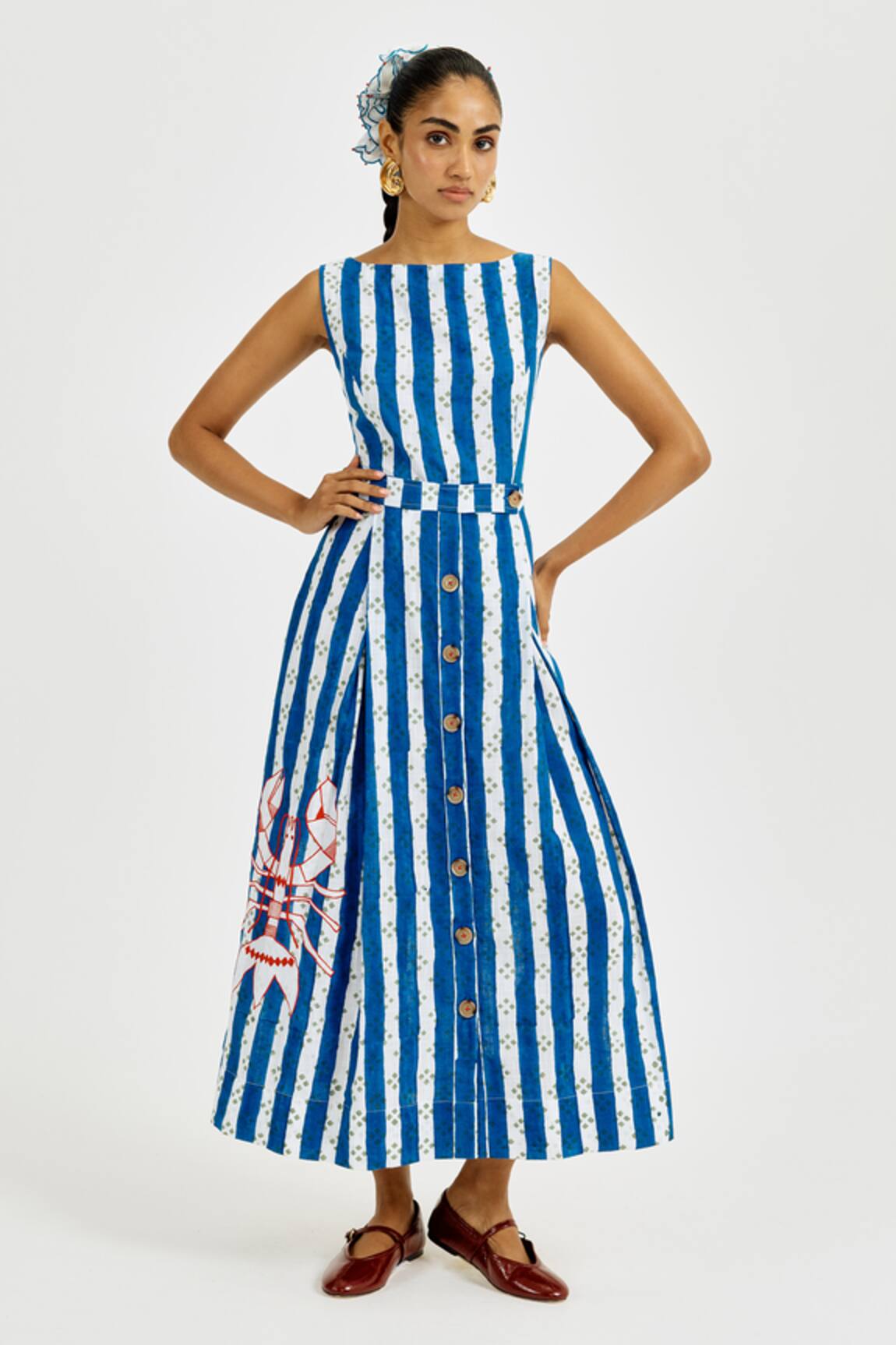 Jodi Ira Printed Dress 