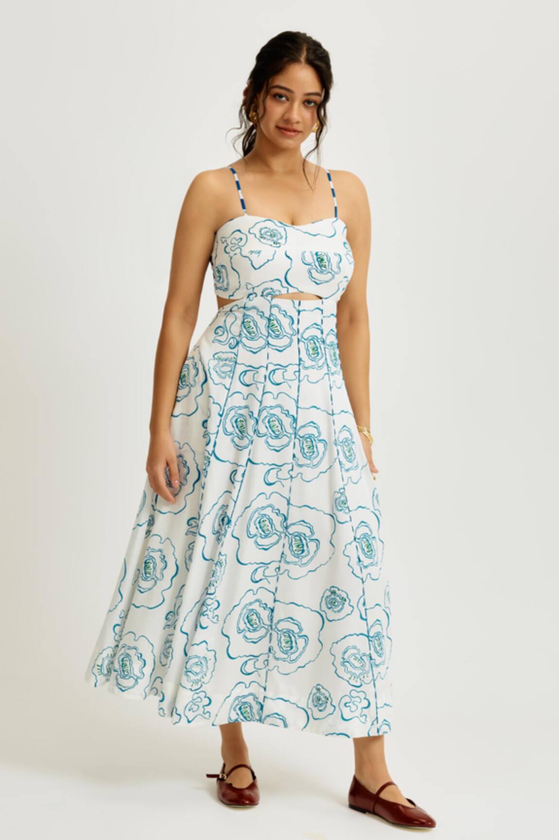 Jodi Amari Printed Dress 