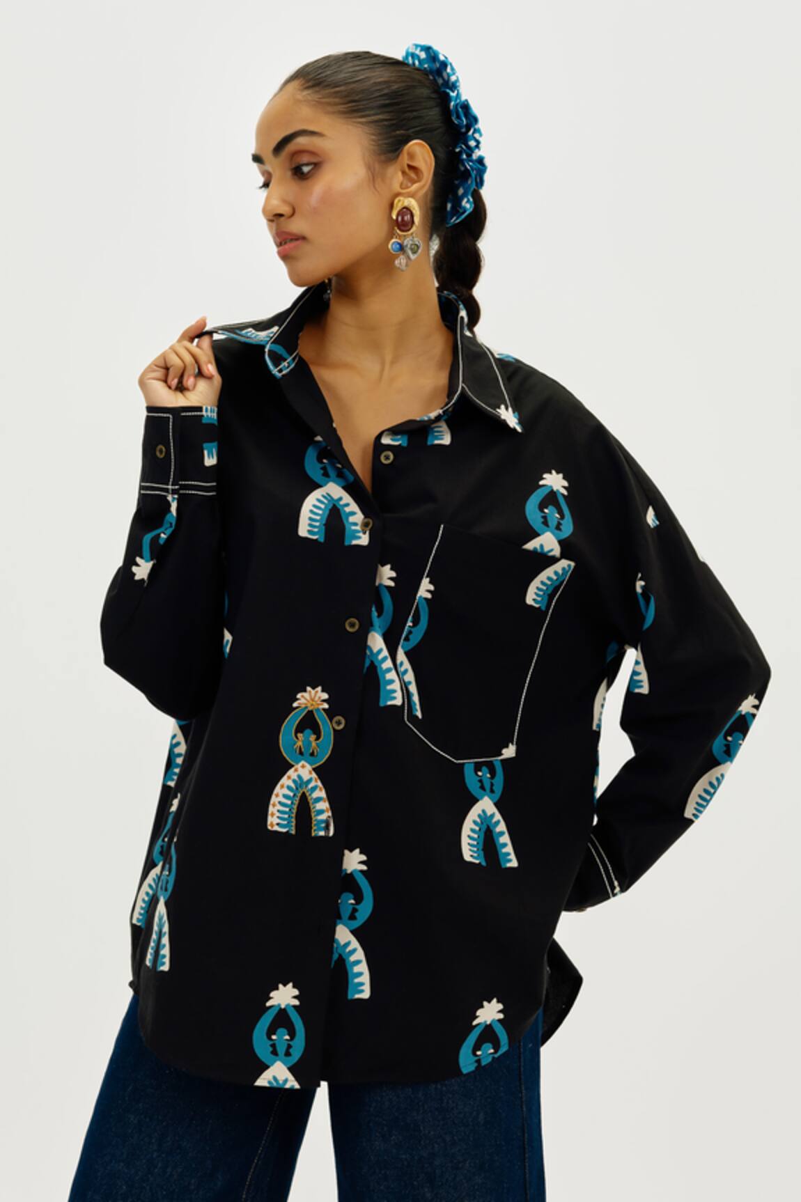 Jodi Africana Printed Shirt 