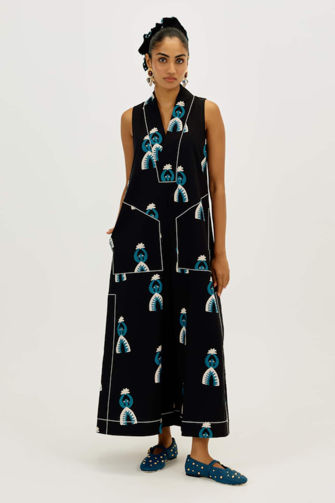 Jodi Africana Printed Dress 