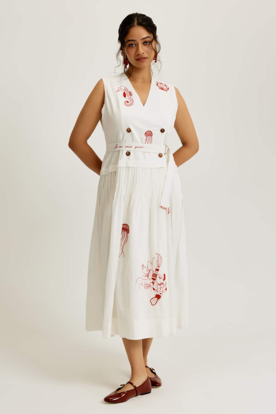Jodi Zena Handwoven Blazer Dress 