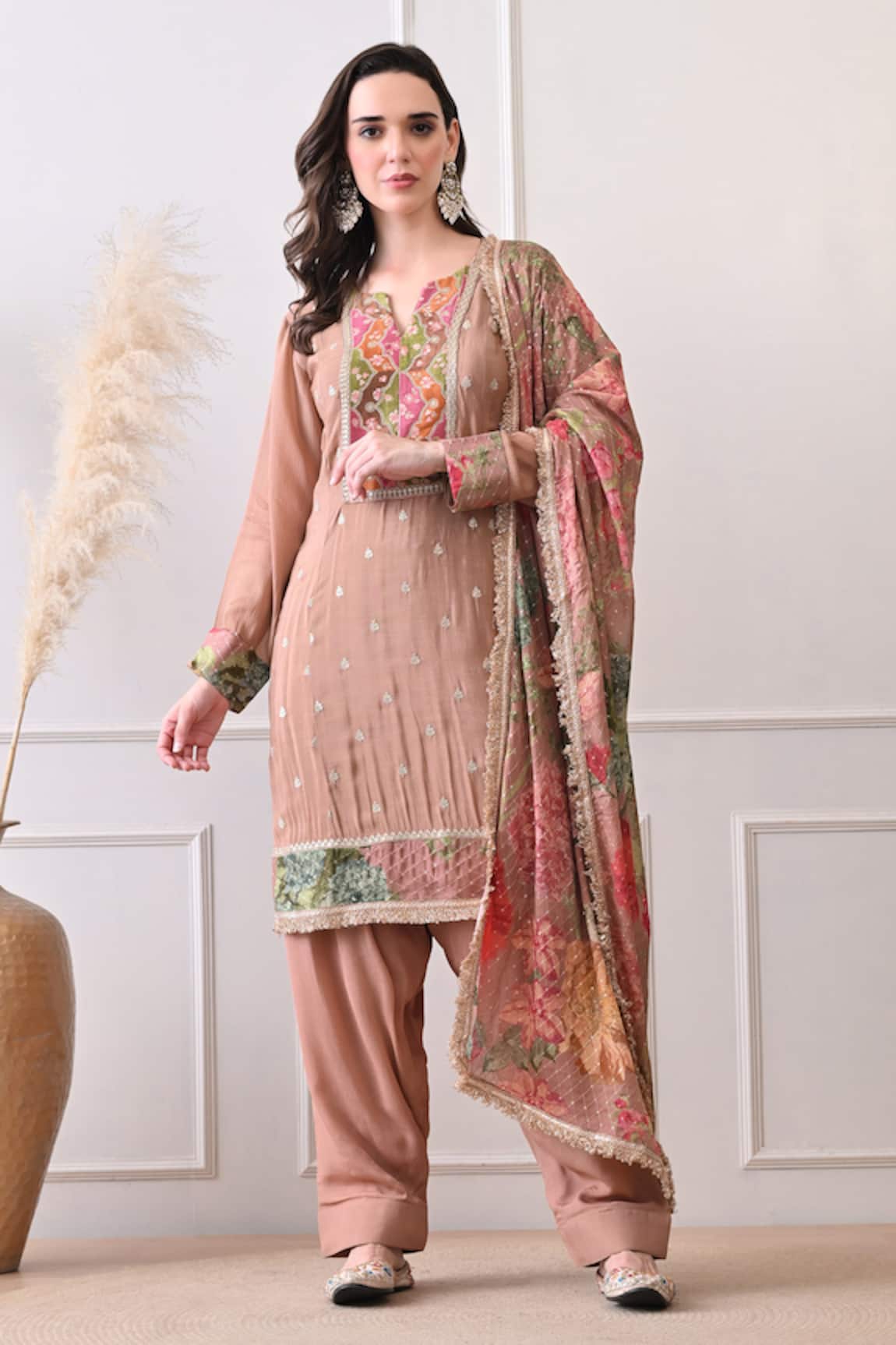 Peenacolada Floral Pattern Kurta Set 