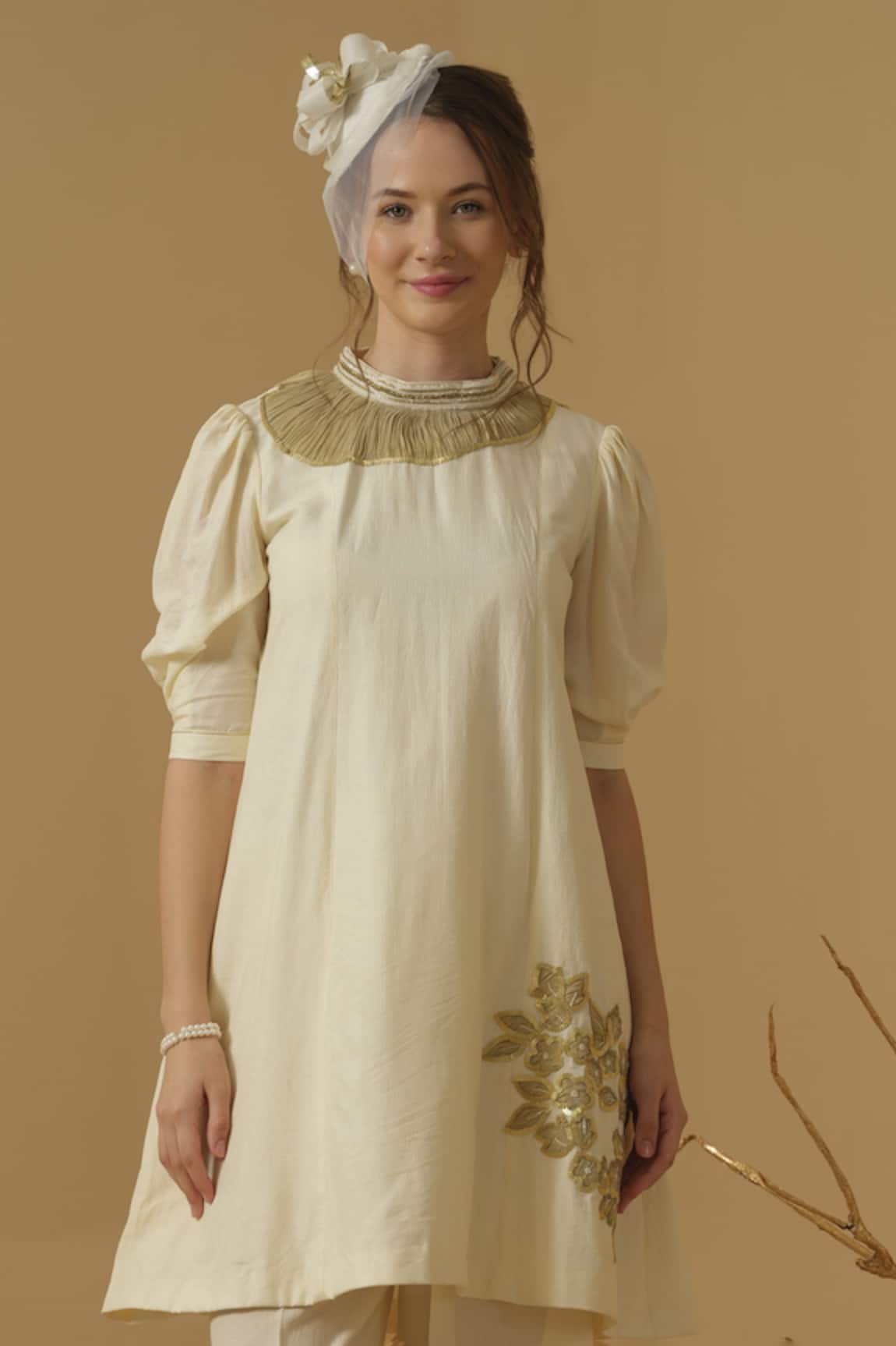 Abstract By Megha Jain Madaan Floral Pattern Tunic 