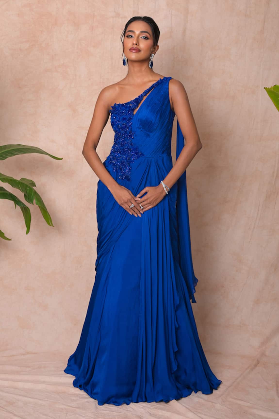 Vridhi Somaani Irene Draped Gown 