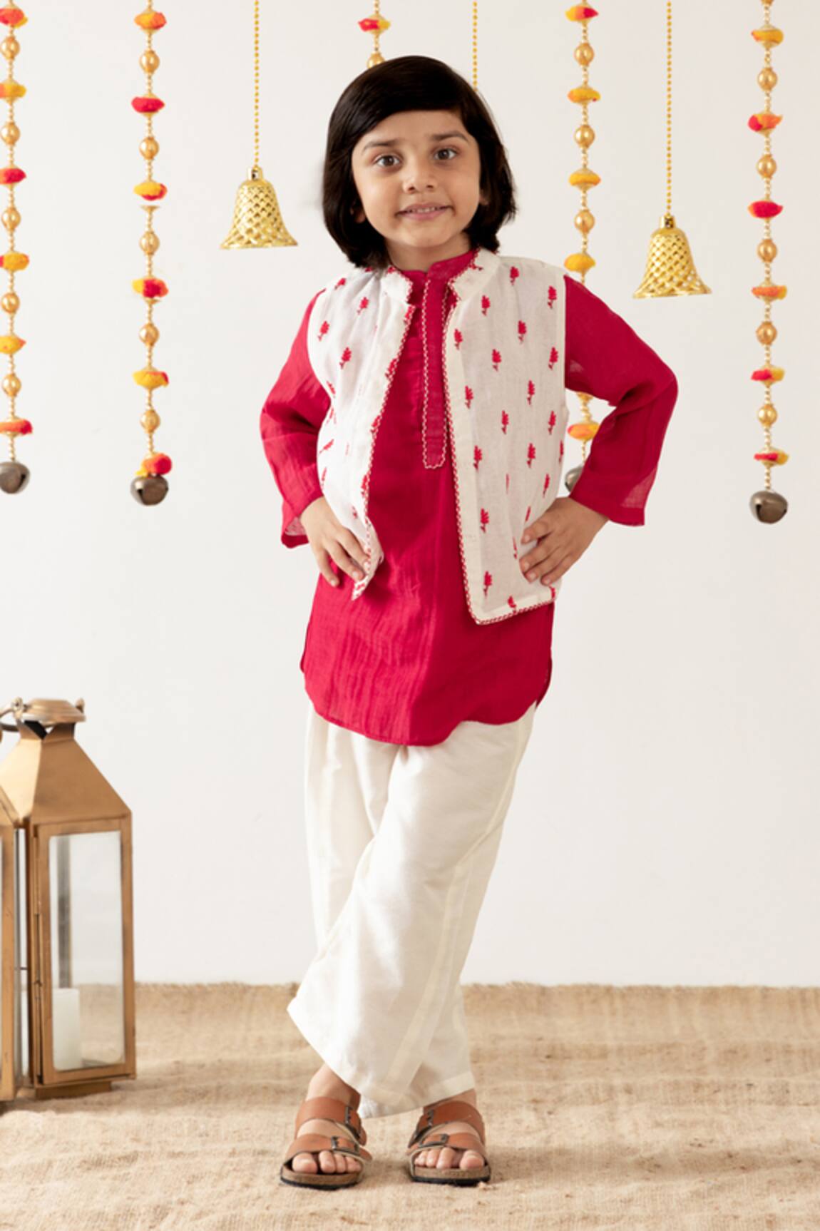 Risa Dreamworld Butti Embroidered Jacket & Pant Set