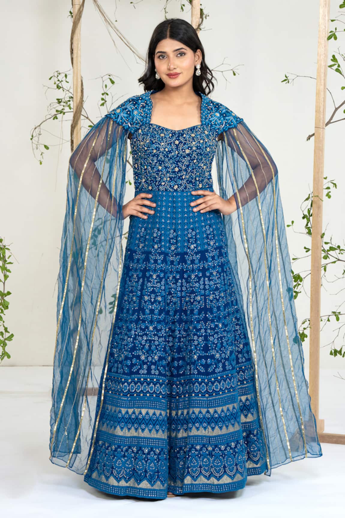 Ellemora Fashions Noor-E-Neel Gown 