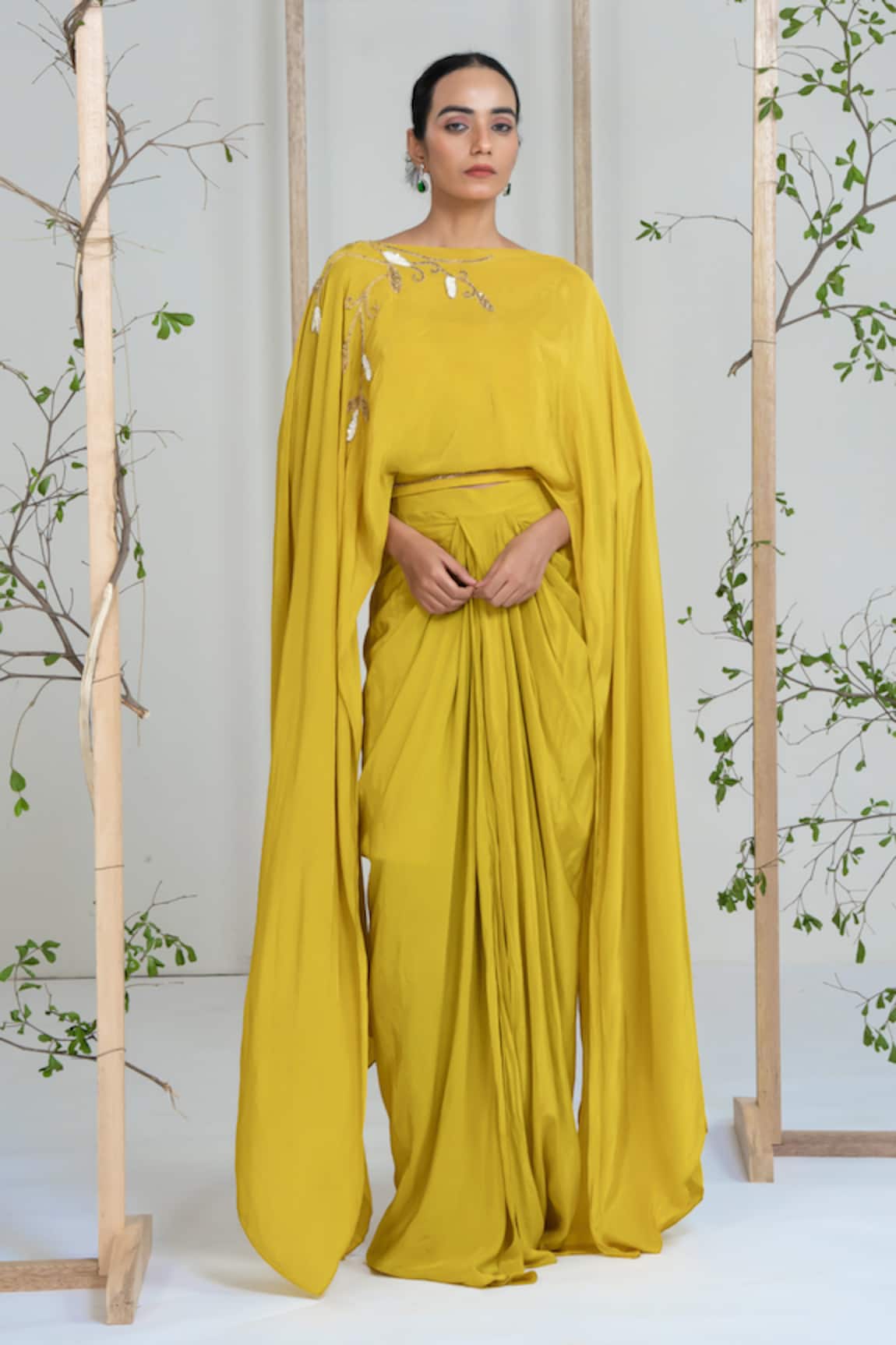 Ellemora Fashions Citrus Chic Embroidered Dress 