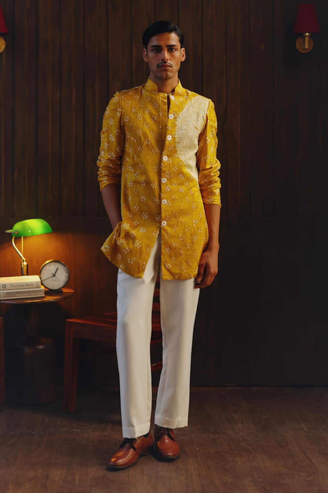 Twenty Nine Shibori Bandhani Kurta & Pant Set