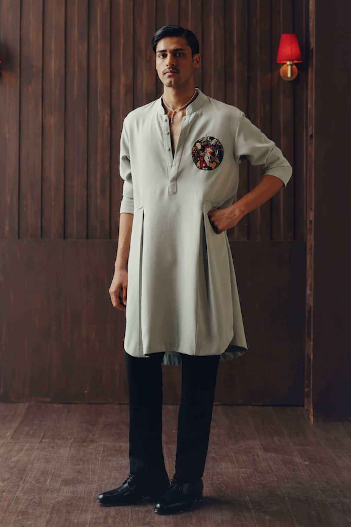 Twenty Nine Stretch Crepe Straight Pant