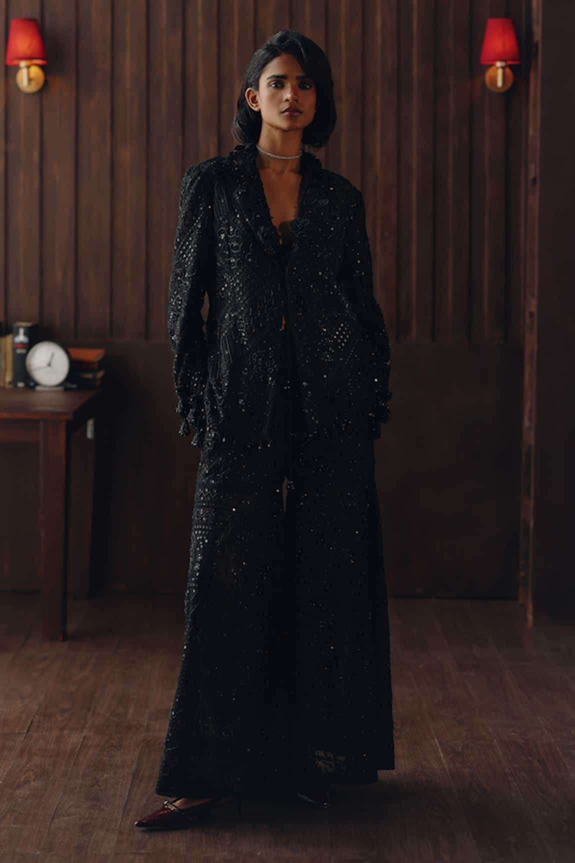 Twenty Nine Midnight Black Net Bandeau