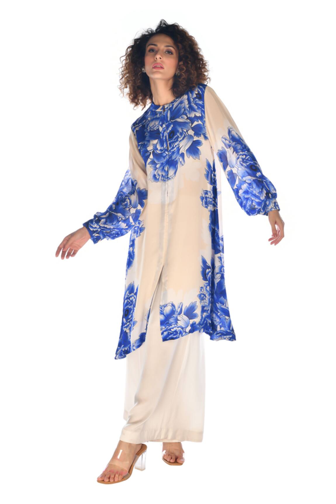 ISADAA BY ROTNA DUTT Digital Printed Kurta & Palazzo Set 