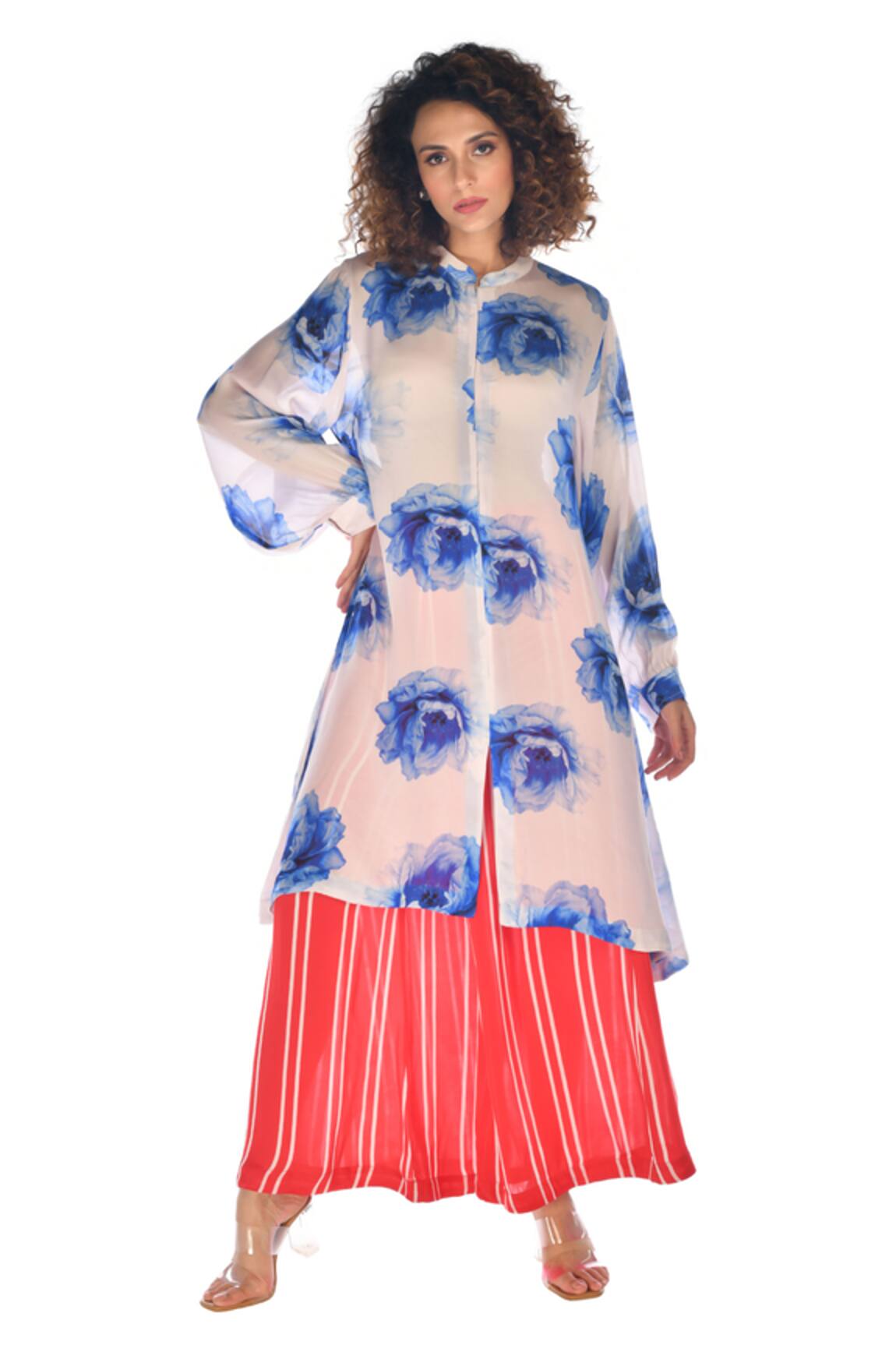 ISADAA BY ROTNA DUTT Digital Printed Kurta & Palazzo Set 
