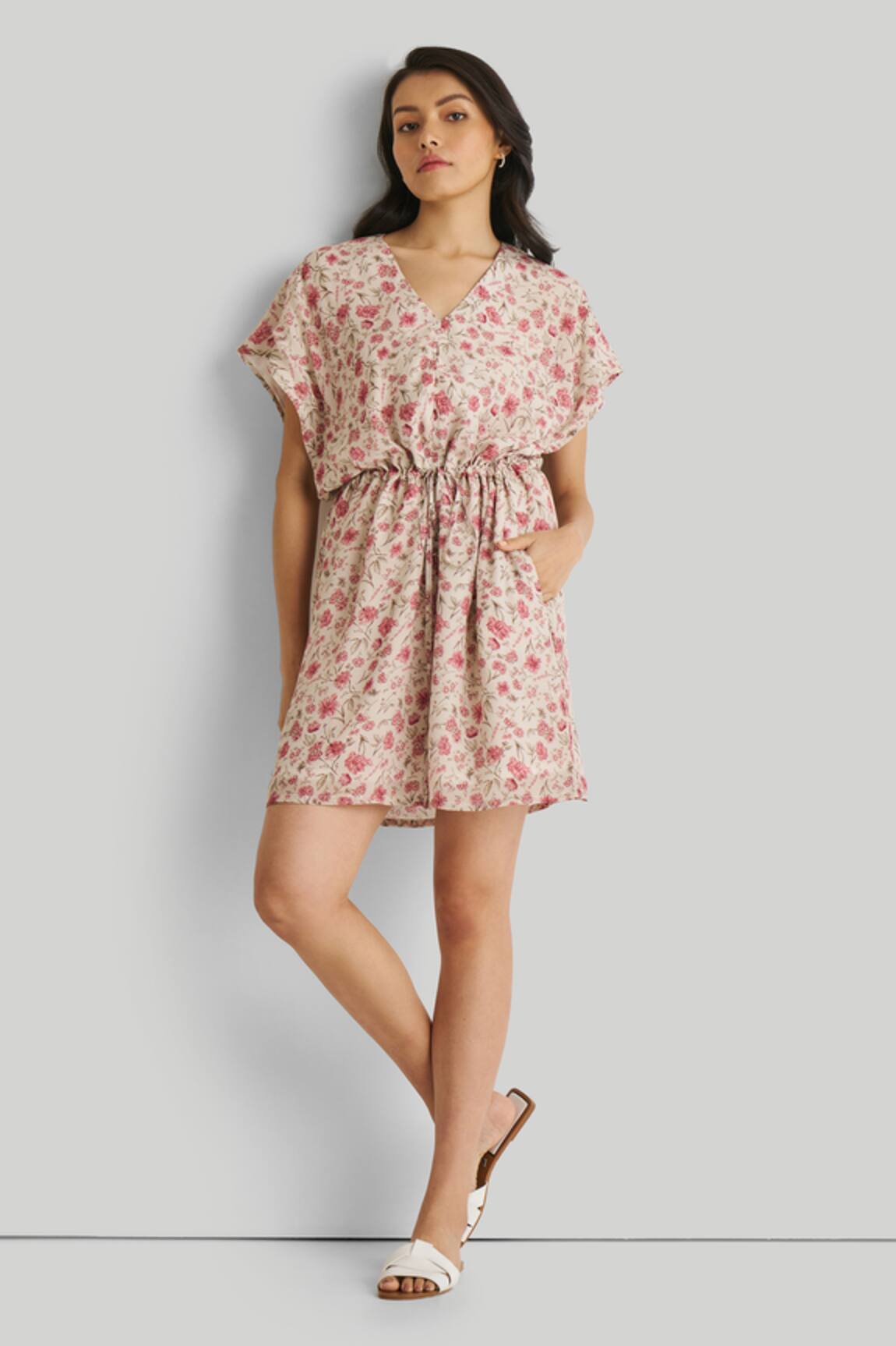 Reistor Floral Print Dress 