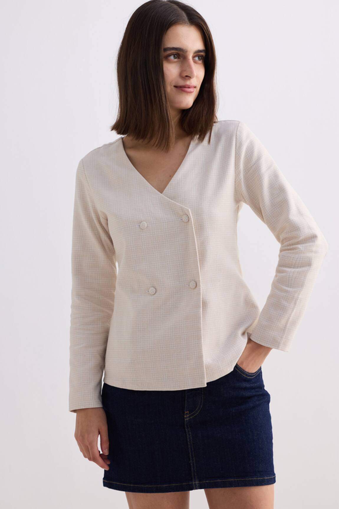 Reistor Tweed Cropped Lady Jacket 