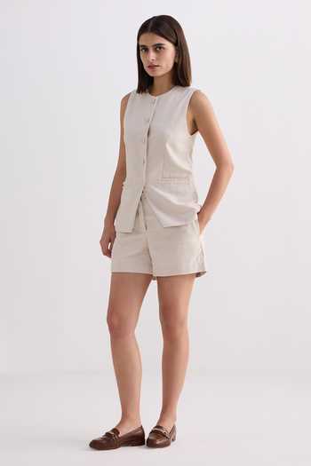 Reistor Tweed Vest & Shorts Set 