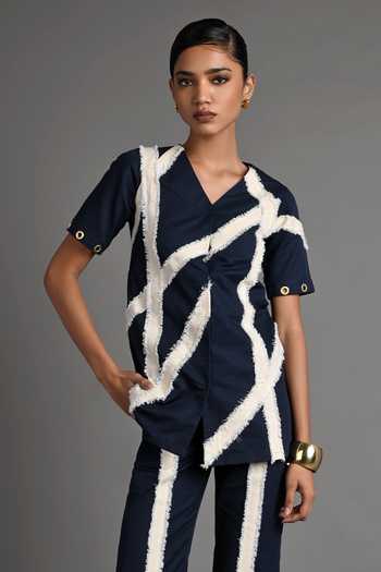 Veera Wear Crosscurrent Fringe Shirt 