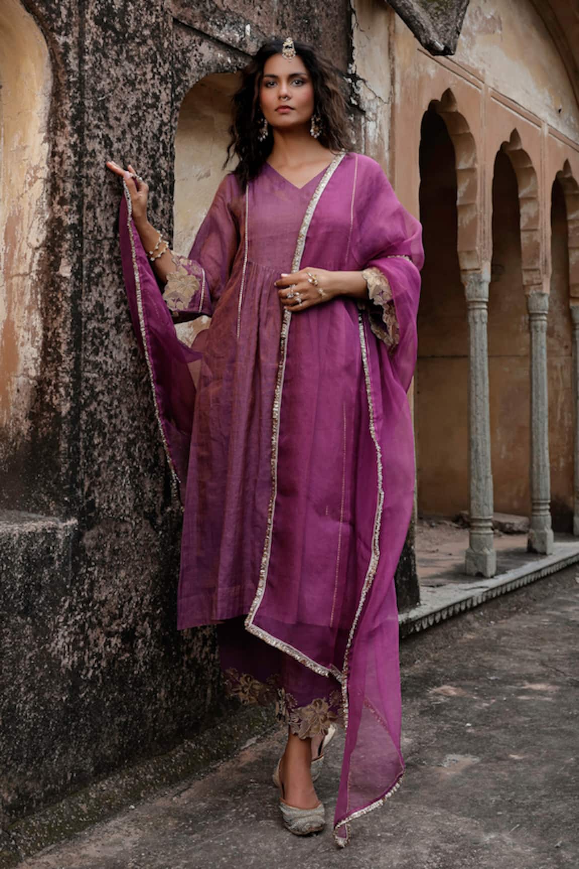 Charu Makkar Sukhi Embroidered Kurta Set