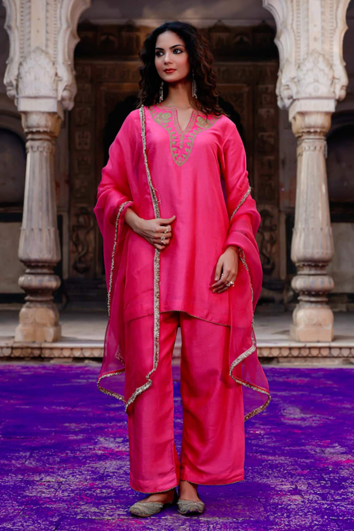 Charu Makkar Babli Embroidered Kurta Set