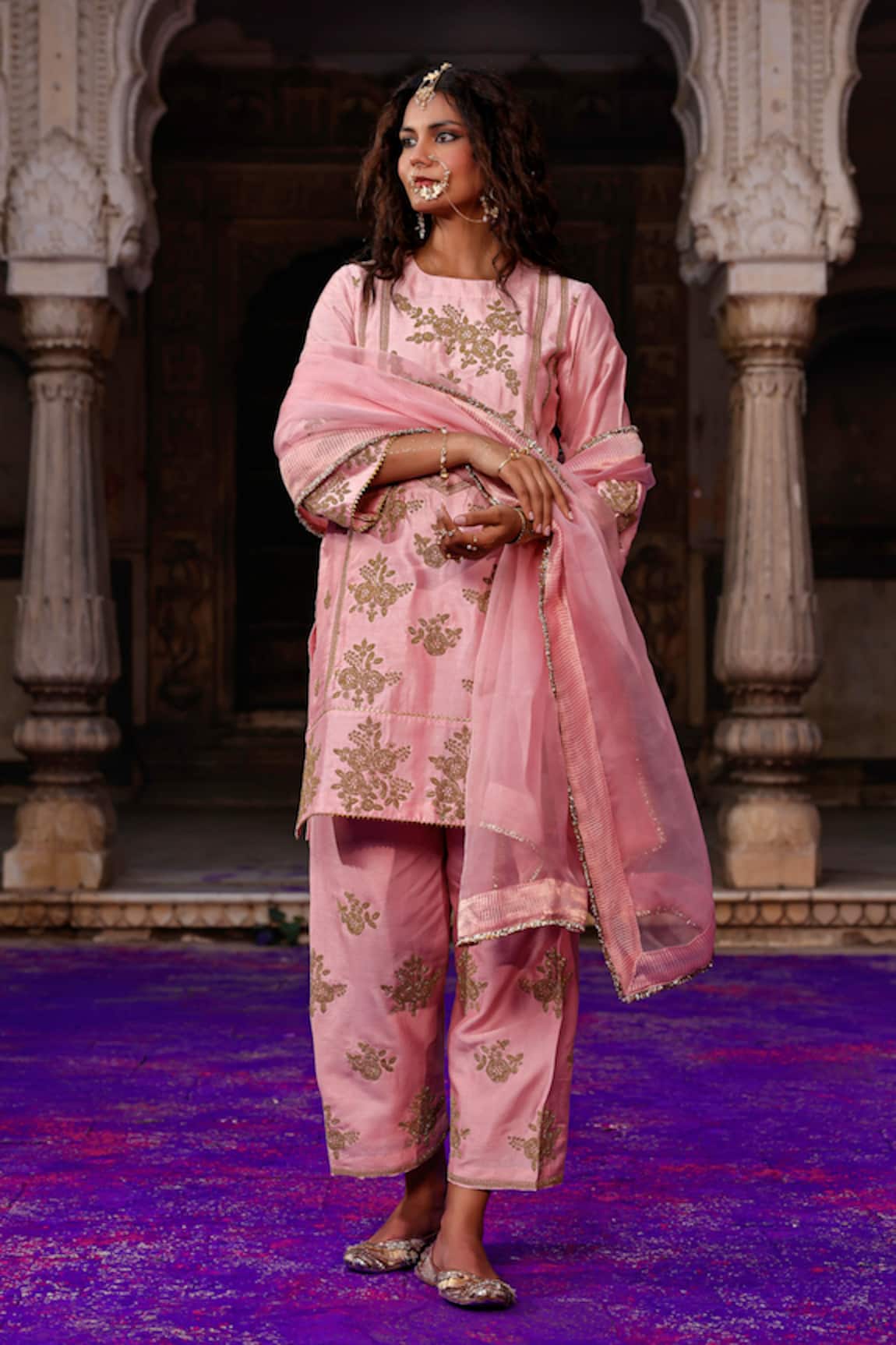 Charu Makkar Raano Embroidered Kurta Set