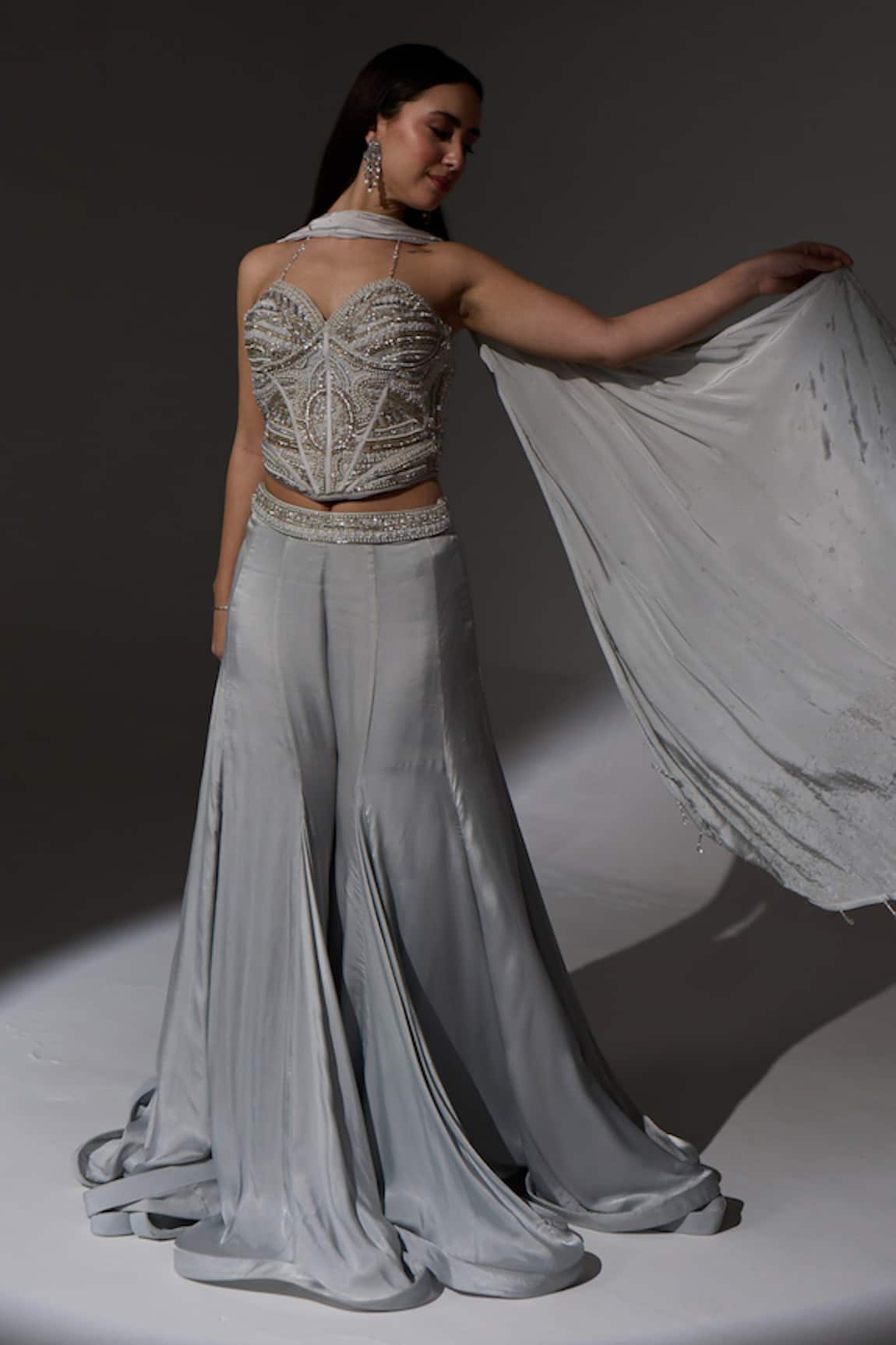 Jade By Ashima Agnes Corset Sharara set 