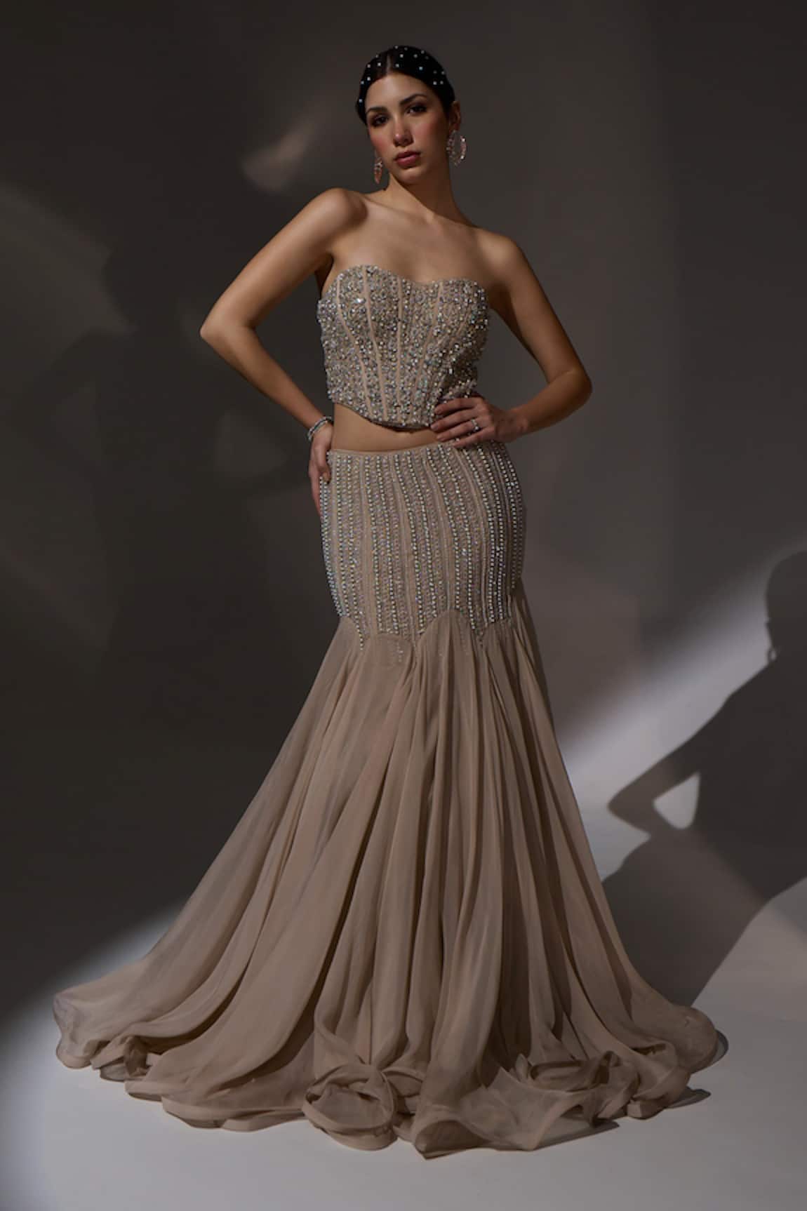 Jade By Ashima Fiona Corset Lehenga Set 