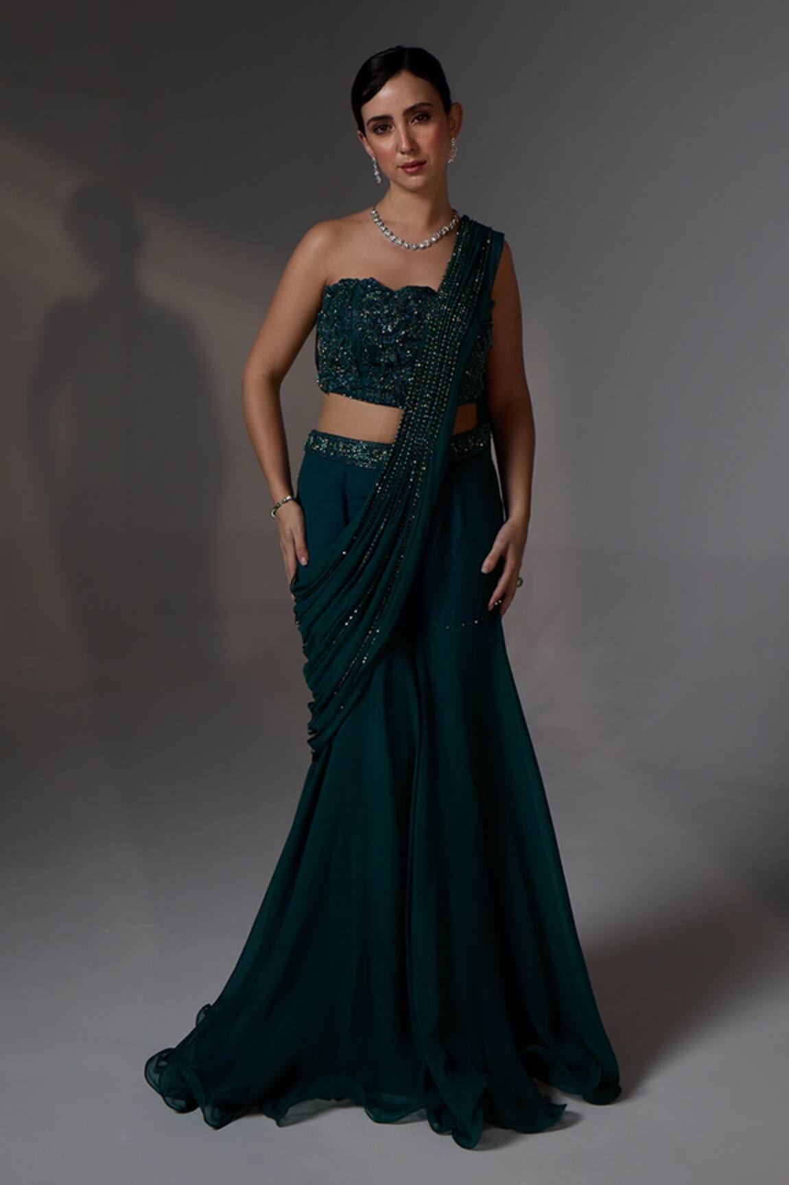 Jade By Ashima Nora Corset Sharara Set 