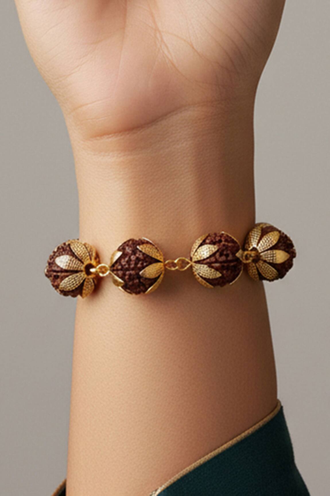 Suhani Pittie Rudraksha Bead Bracelet 