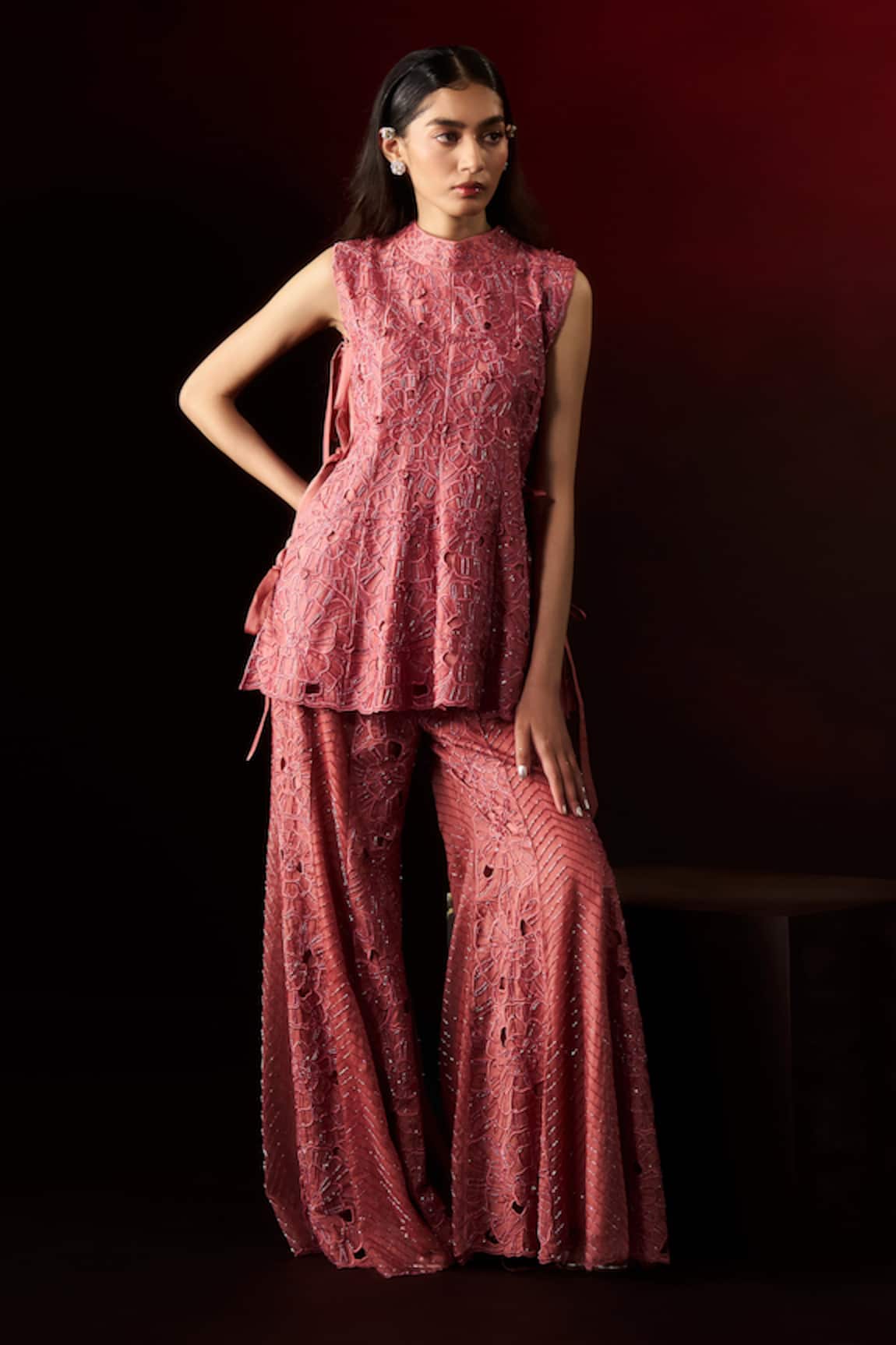 Aanchal Vijaywargi Embroidered Jacket Pant Set